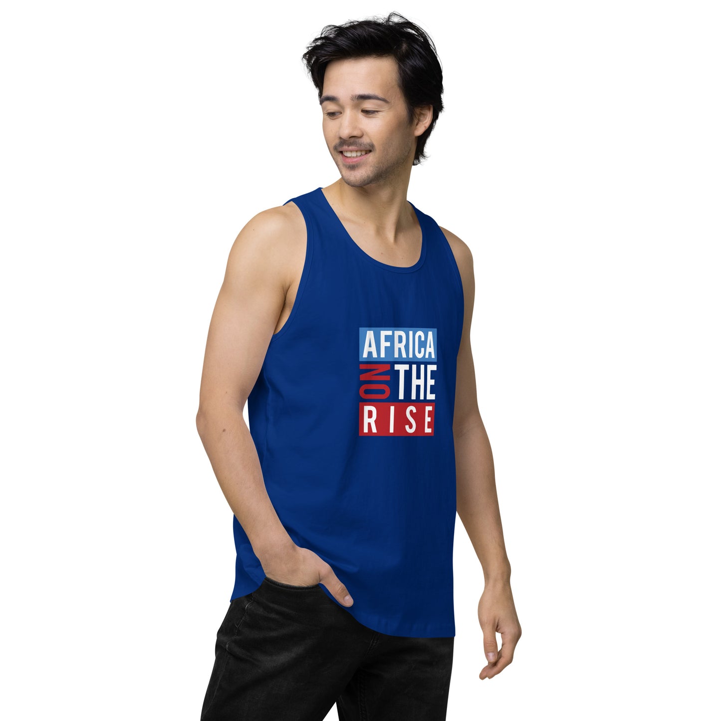 AFRICA ON THE RISE Premium Tank Top