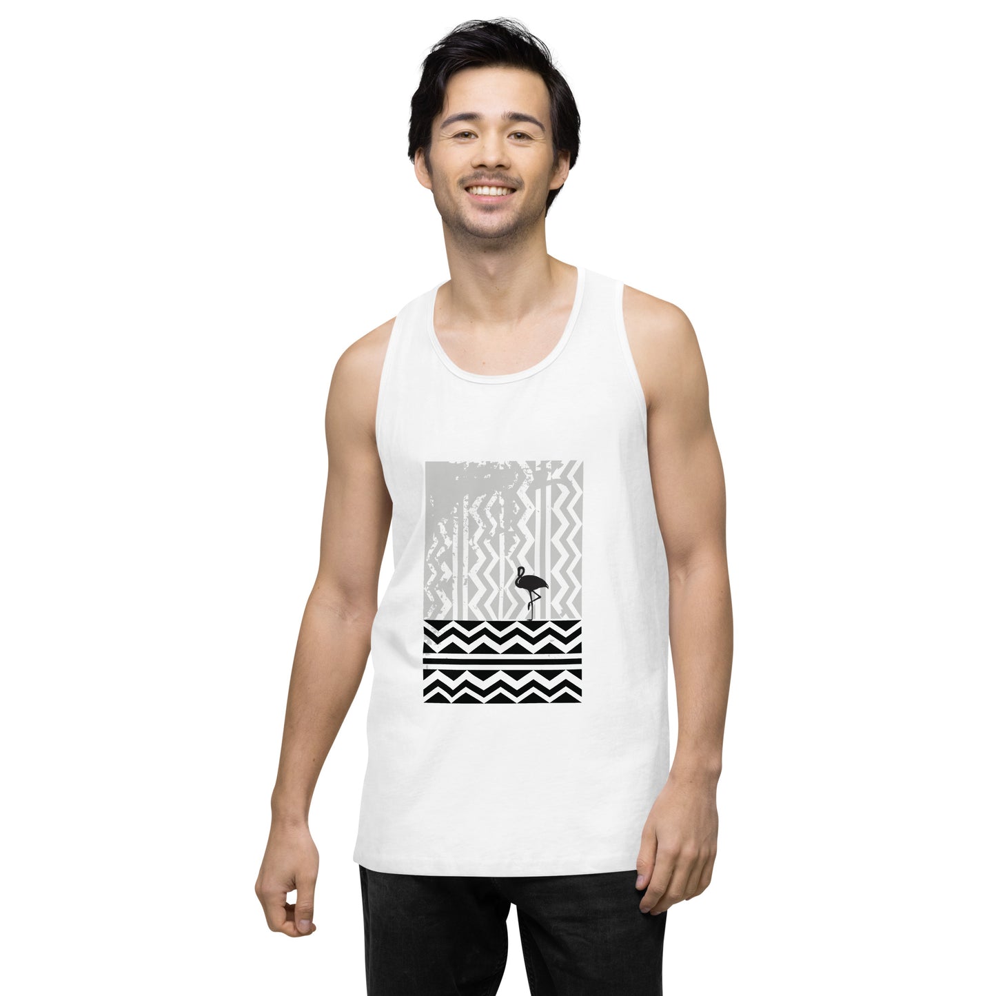 ONE STEP AT A TIME Premium Tank Top