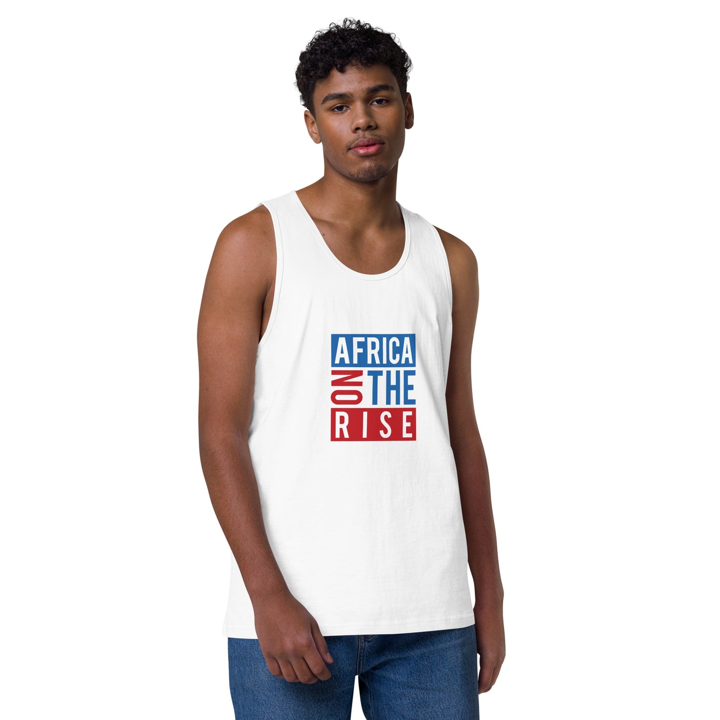 AFRICA ON THE RISE Premium Tank Top