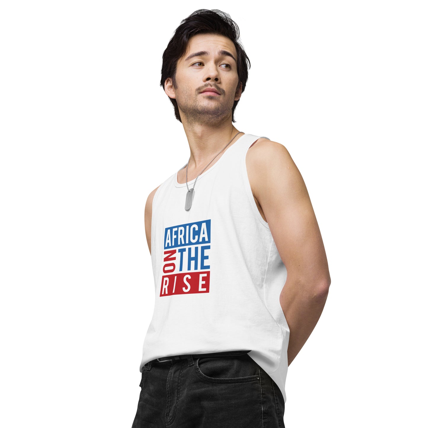 AFRICA ON THE RISE Premium Tank Top