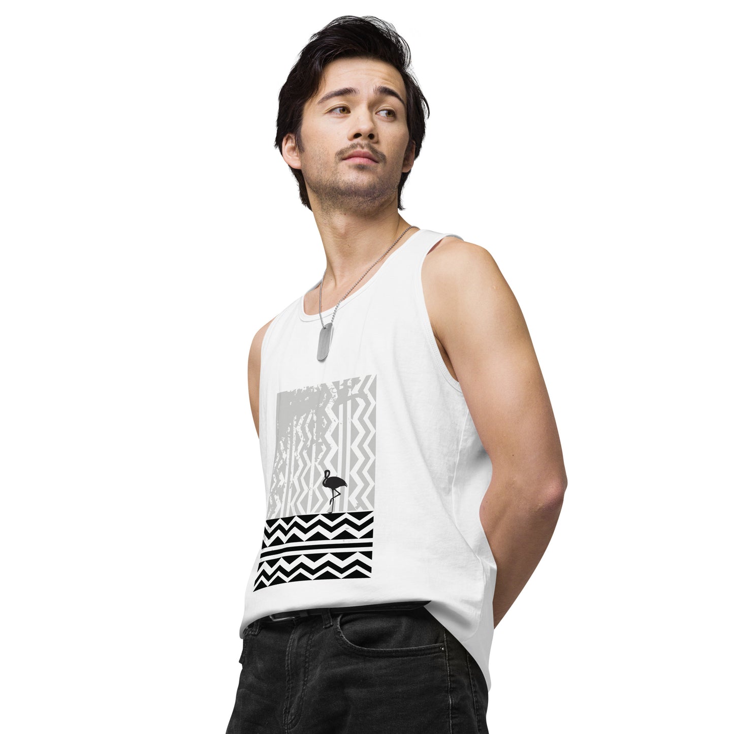ONE STEP AT A TIME Premium Tank Top