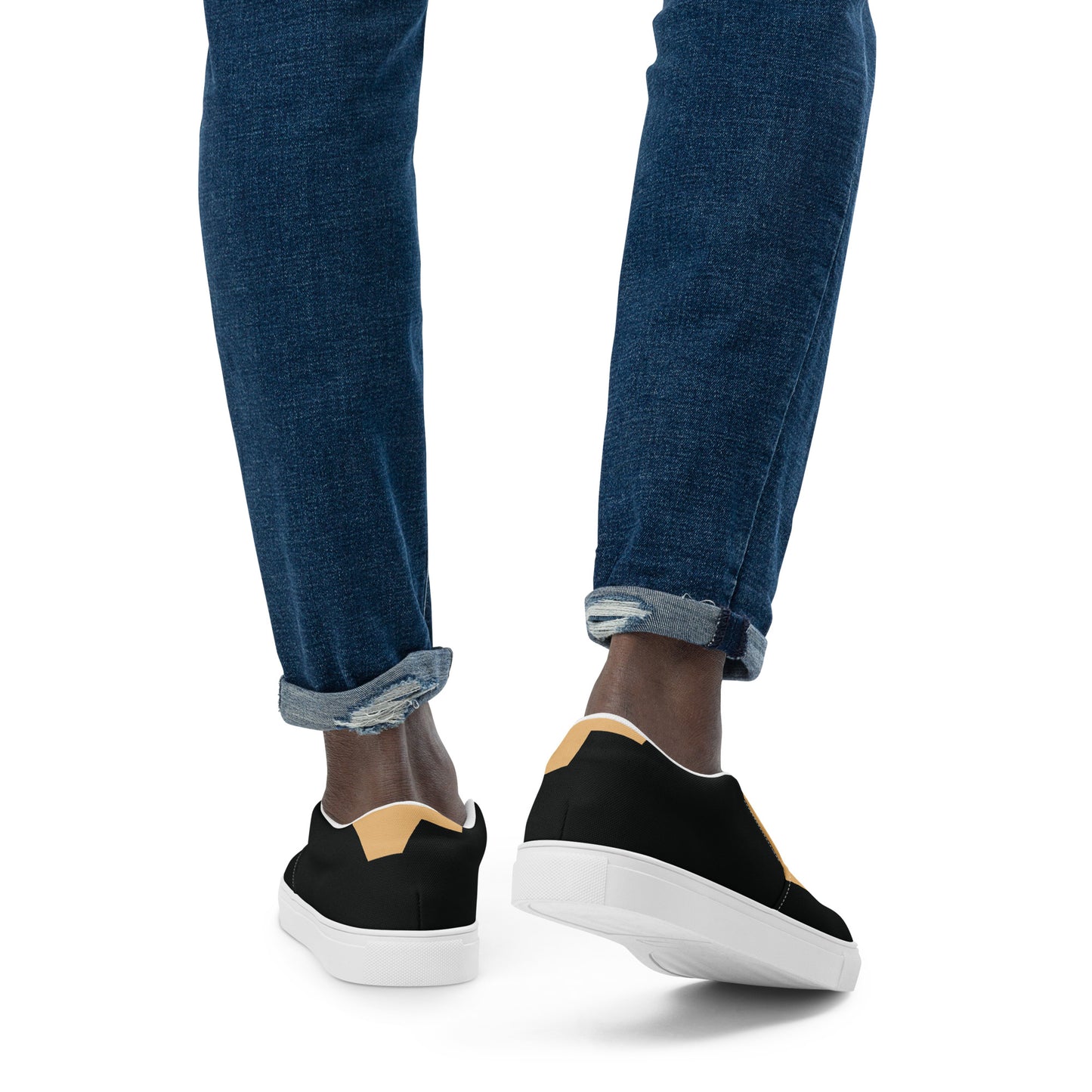 BE YOURSELF Men’s Slip-On Canvas Shoes