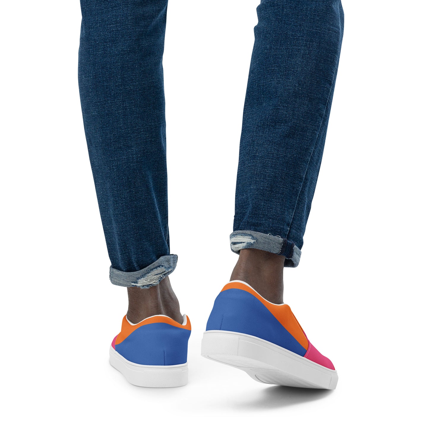 COLORFUL Men’s Slip-On Canvas Shoes (80's VIbe)