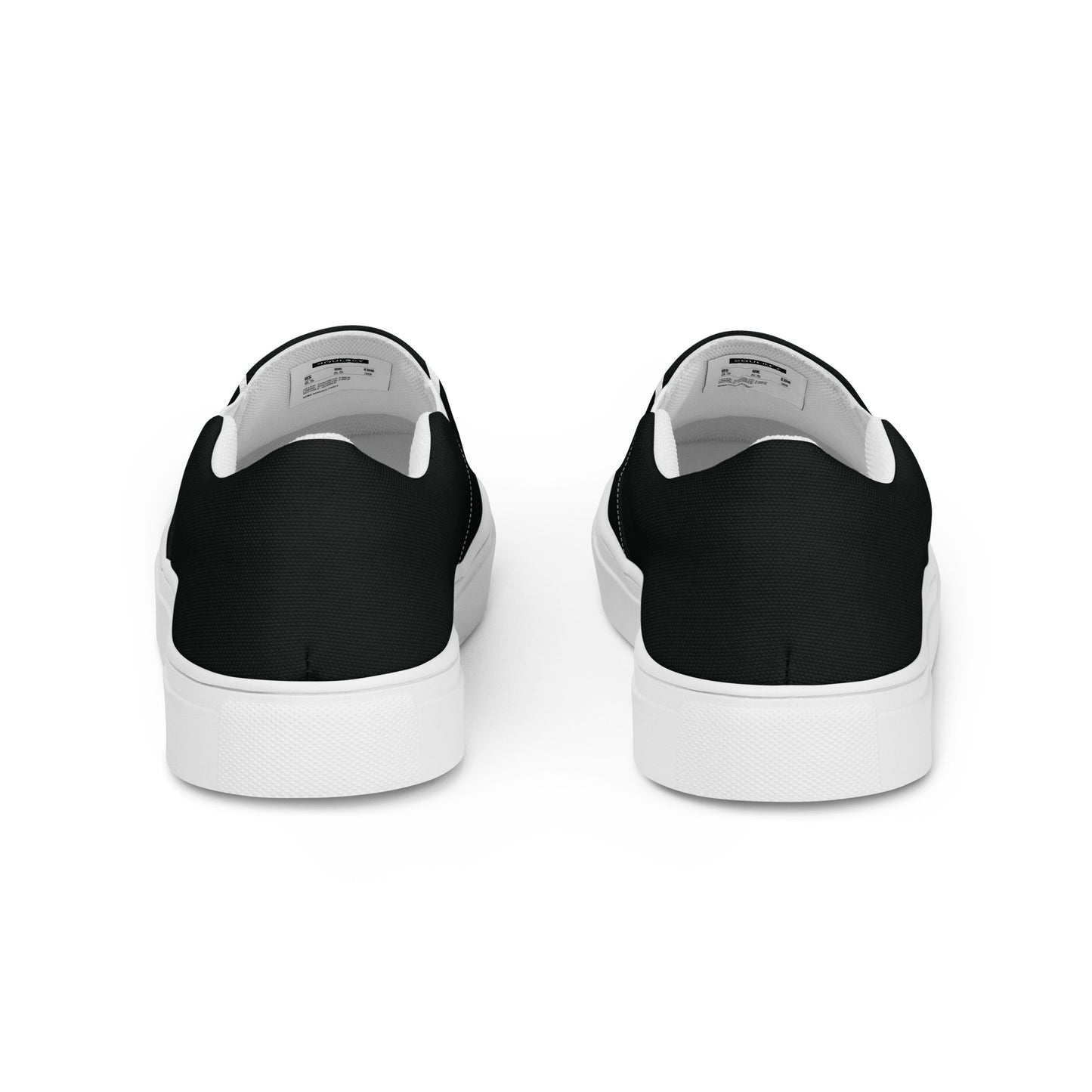 ELEVATE Men’s Slip-On Canvas Shoes (Black)