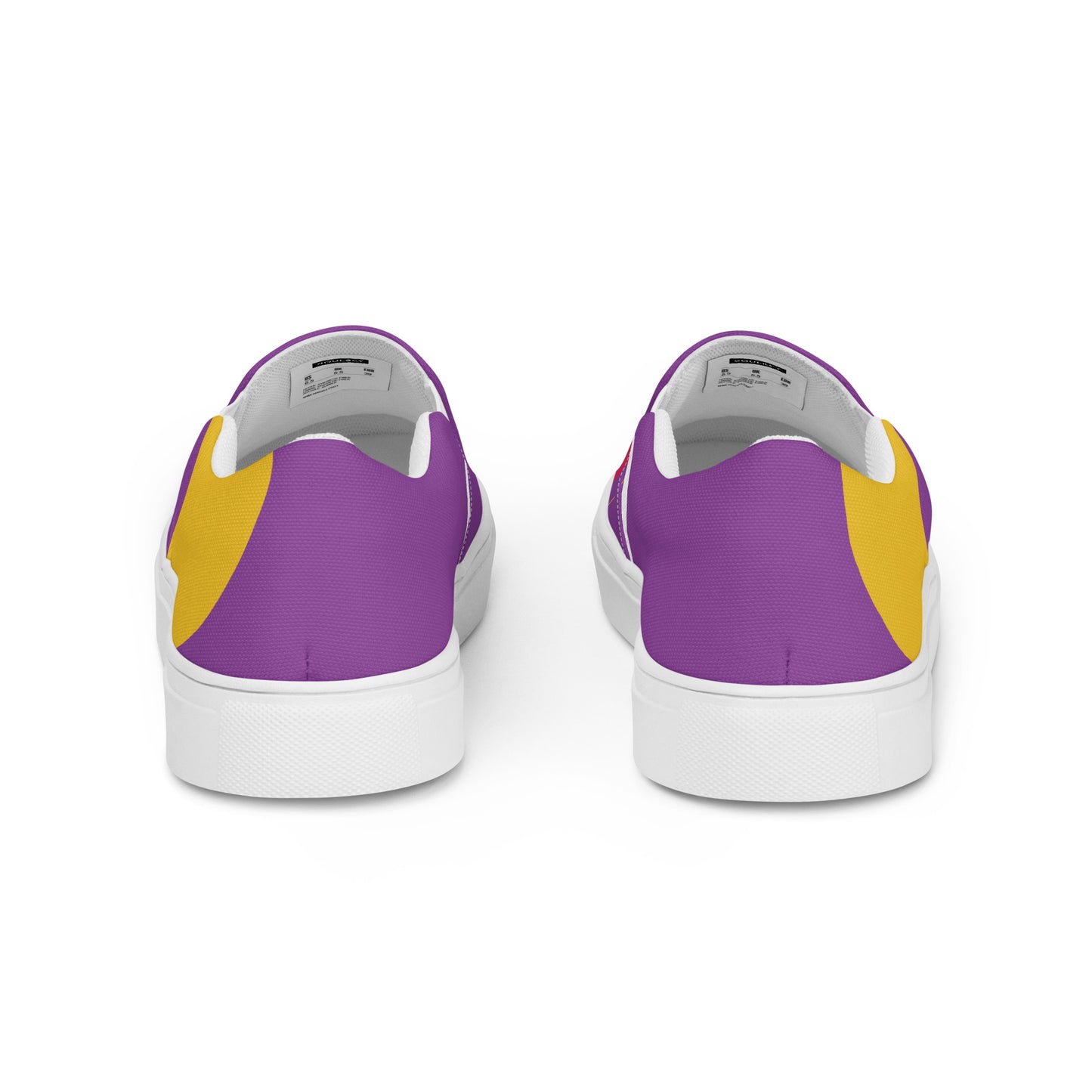 FOLLOW YOUR HEART Men’s Slip-On Canvas Shoes