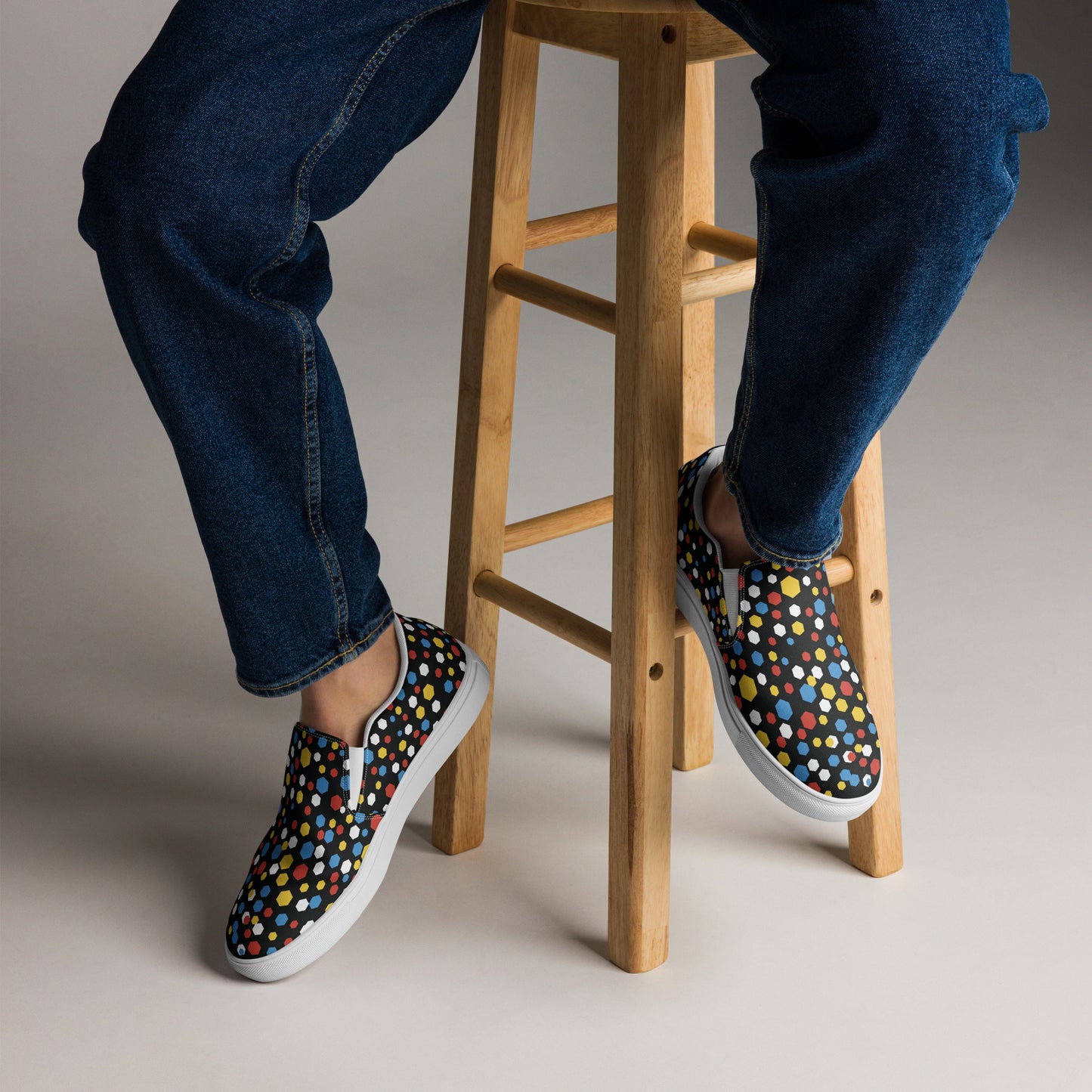 BLOOM Men’s Slip-On Canvas Shoes