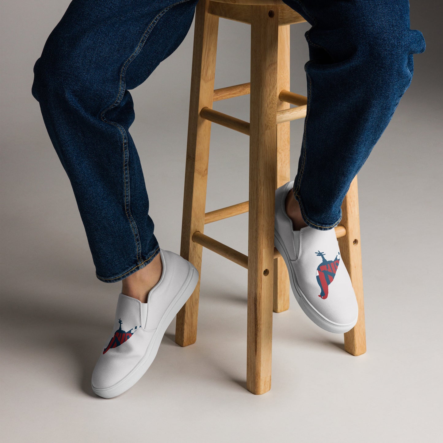 BE PROUD Men’s Slip-On Canvas Shoes