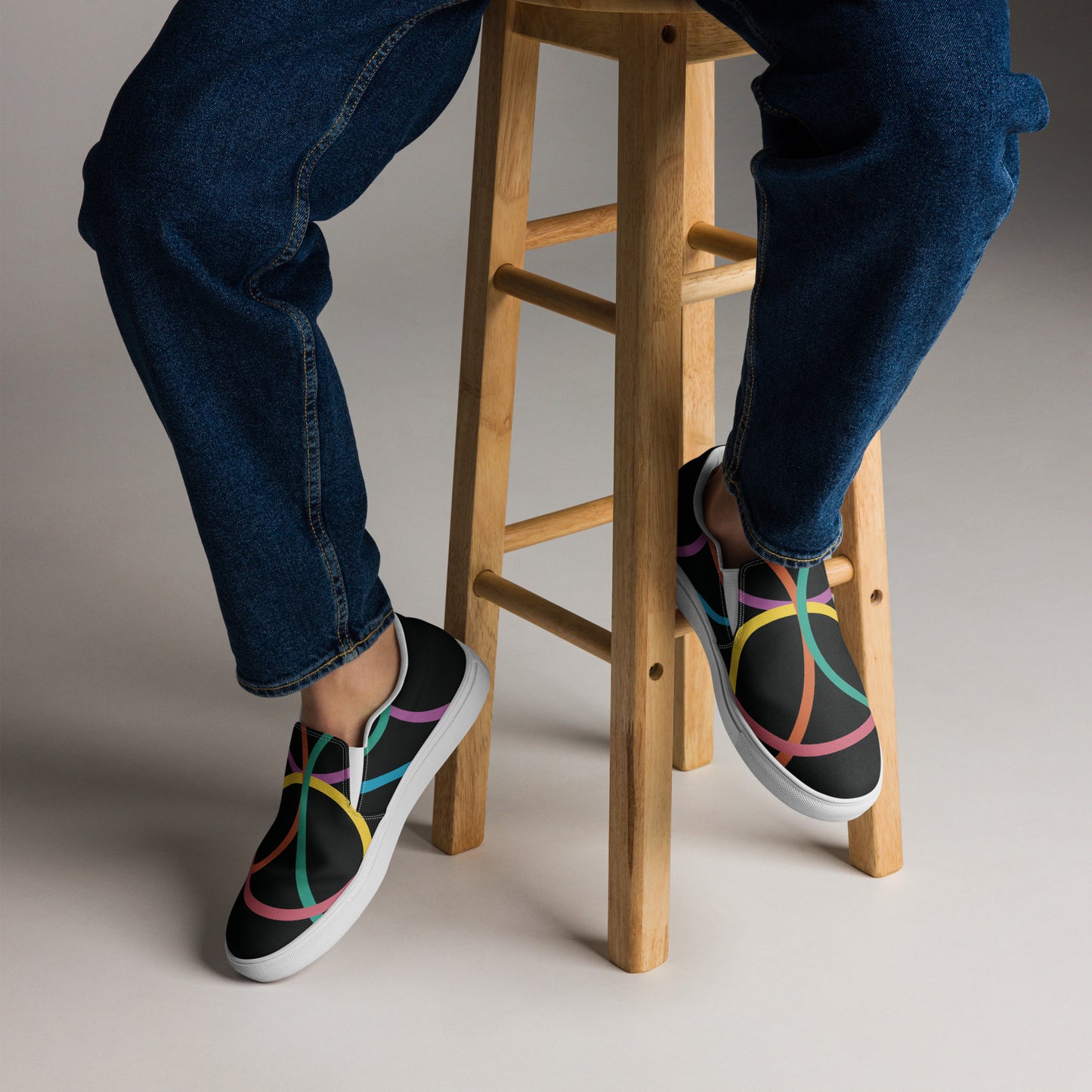 CONNECTED Men’s Slip-On Canvas Shoes