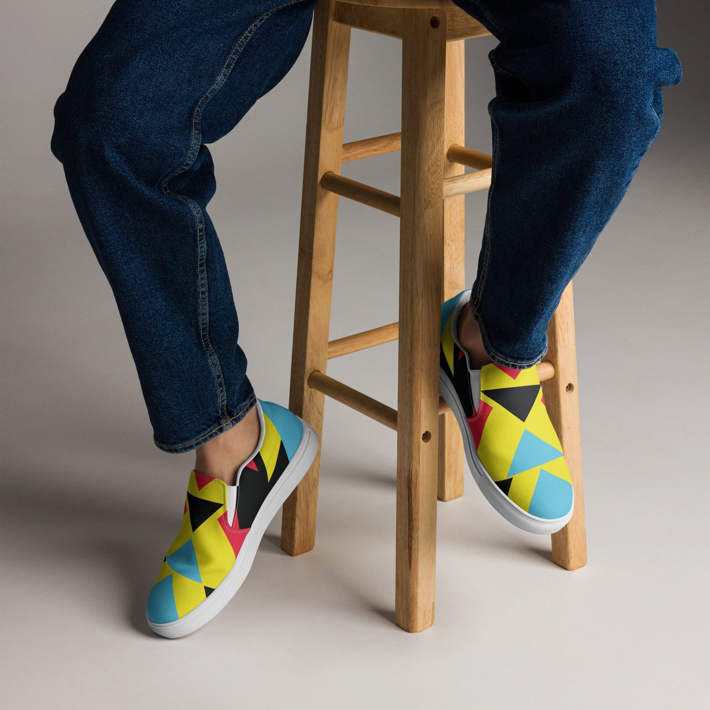 BE BRAVE Men’s Slip-On Canvas Shoes
