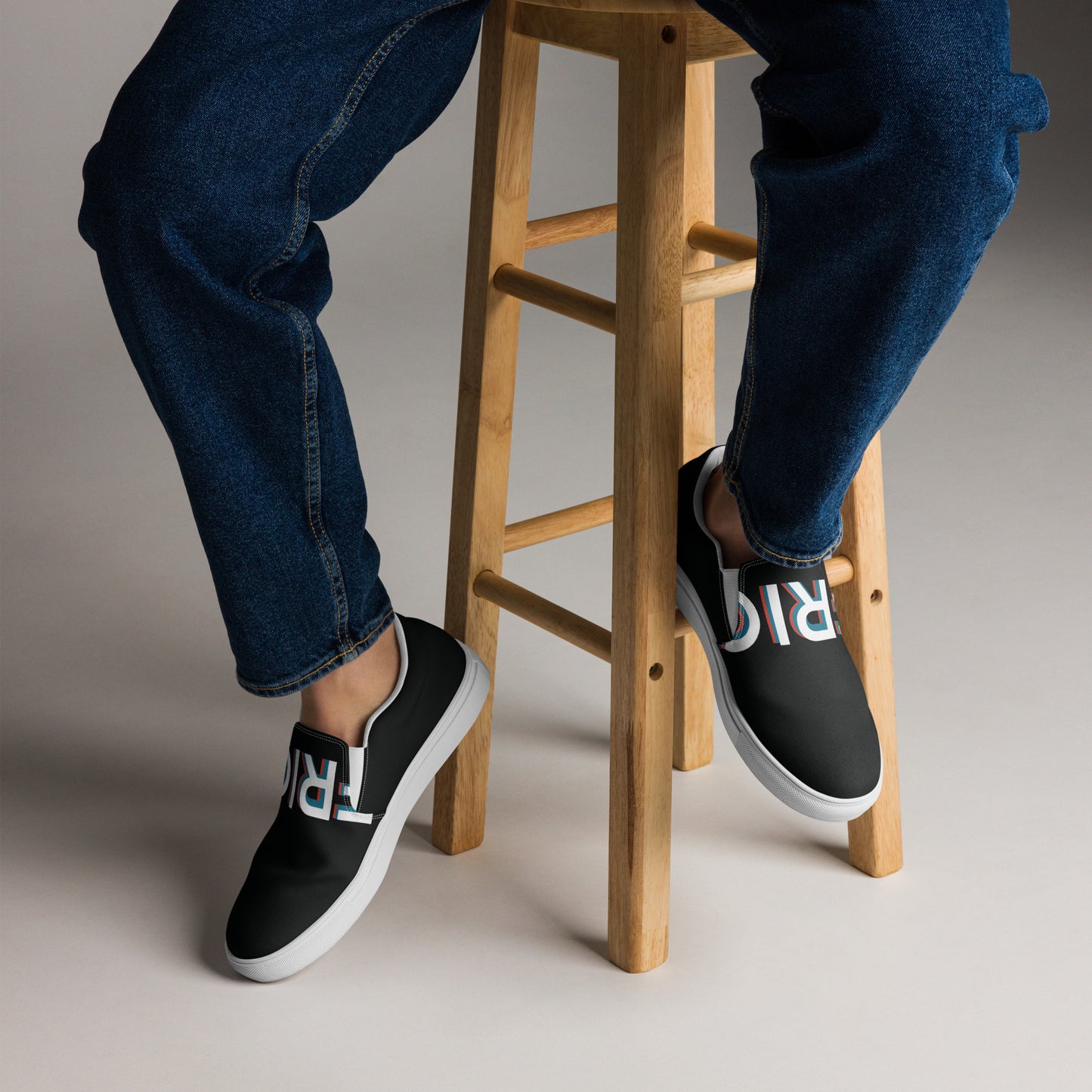 AFRICA GLOWS Men’s Slip-On Canvas Shoes