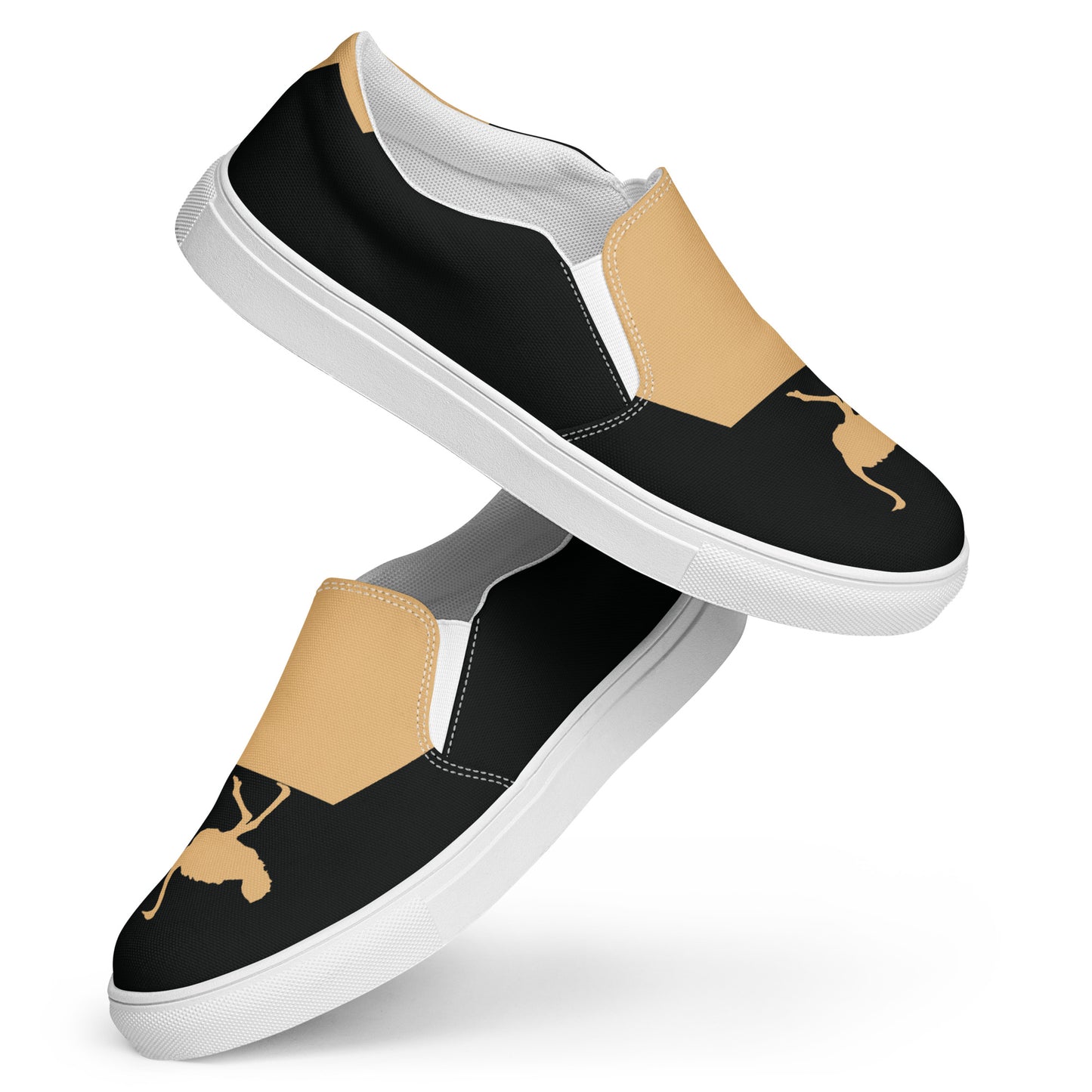 BE YOURSELF Men’s Slip-On Canvas Shoes