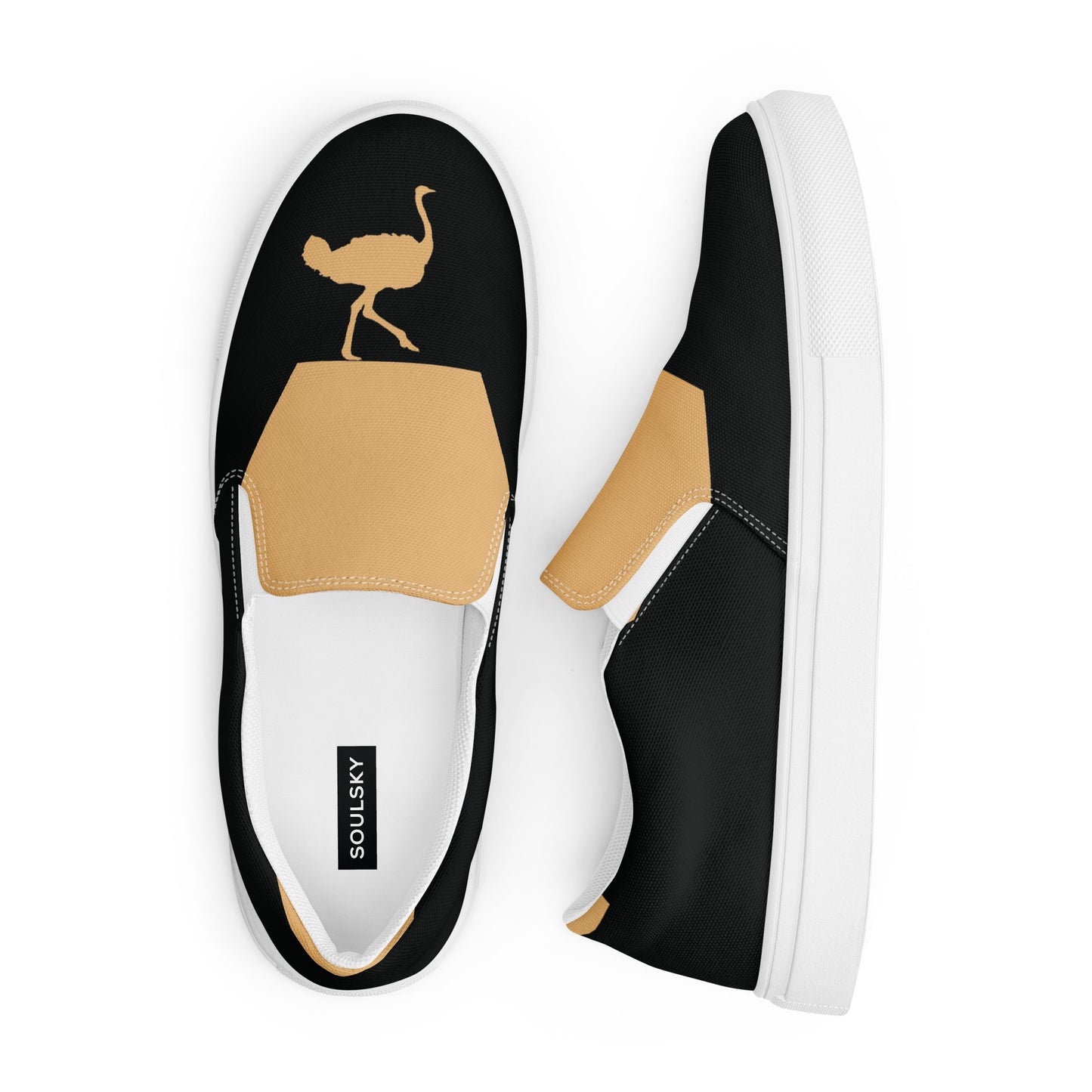 BE YOURSELF Men’s Slip-On Canvas Shoes