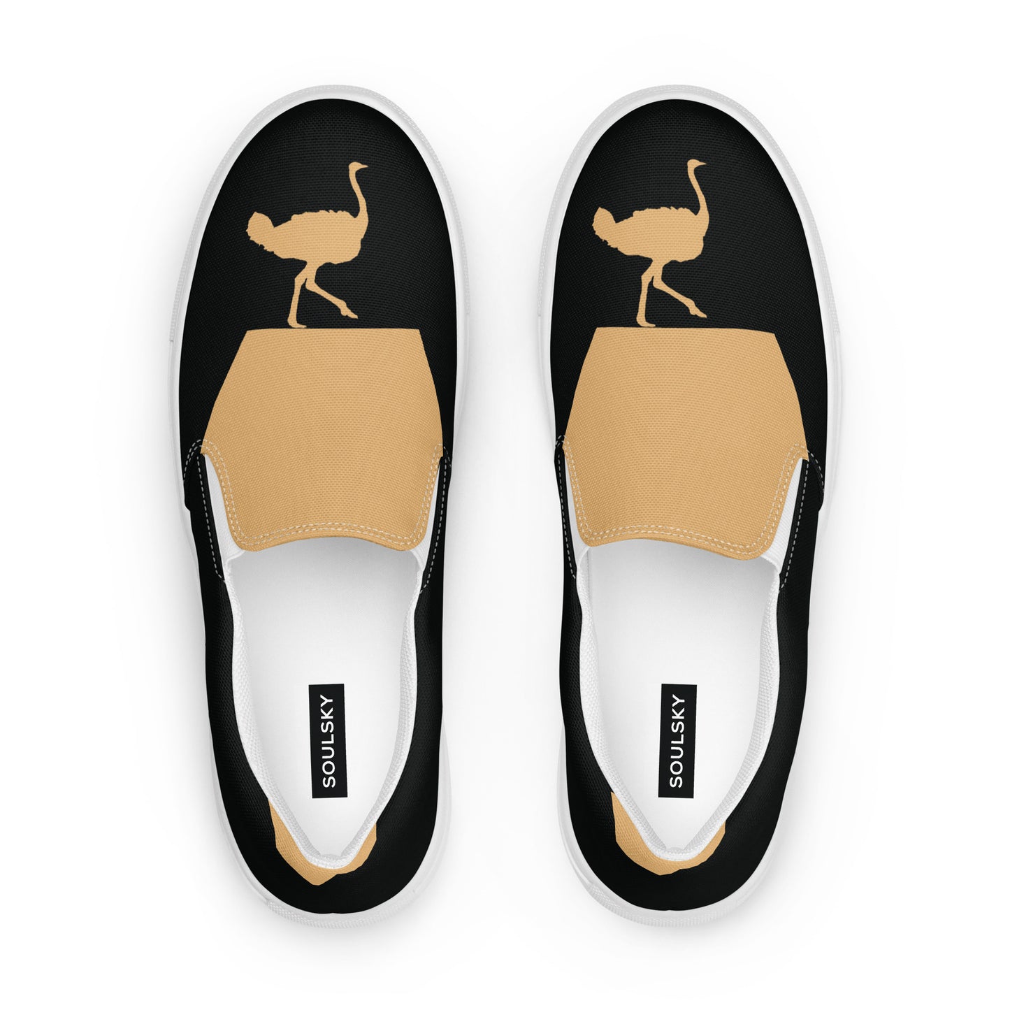 BE YOURSELF Men’s Slip-On Canvas Shoes