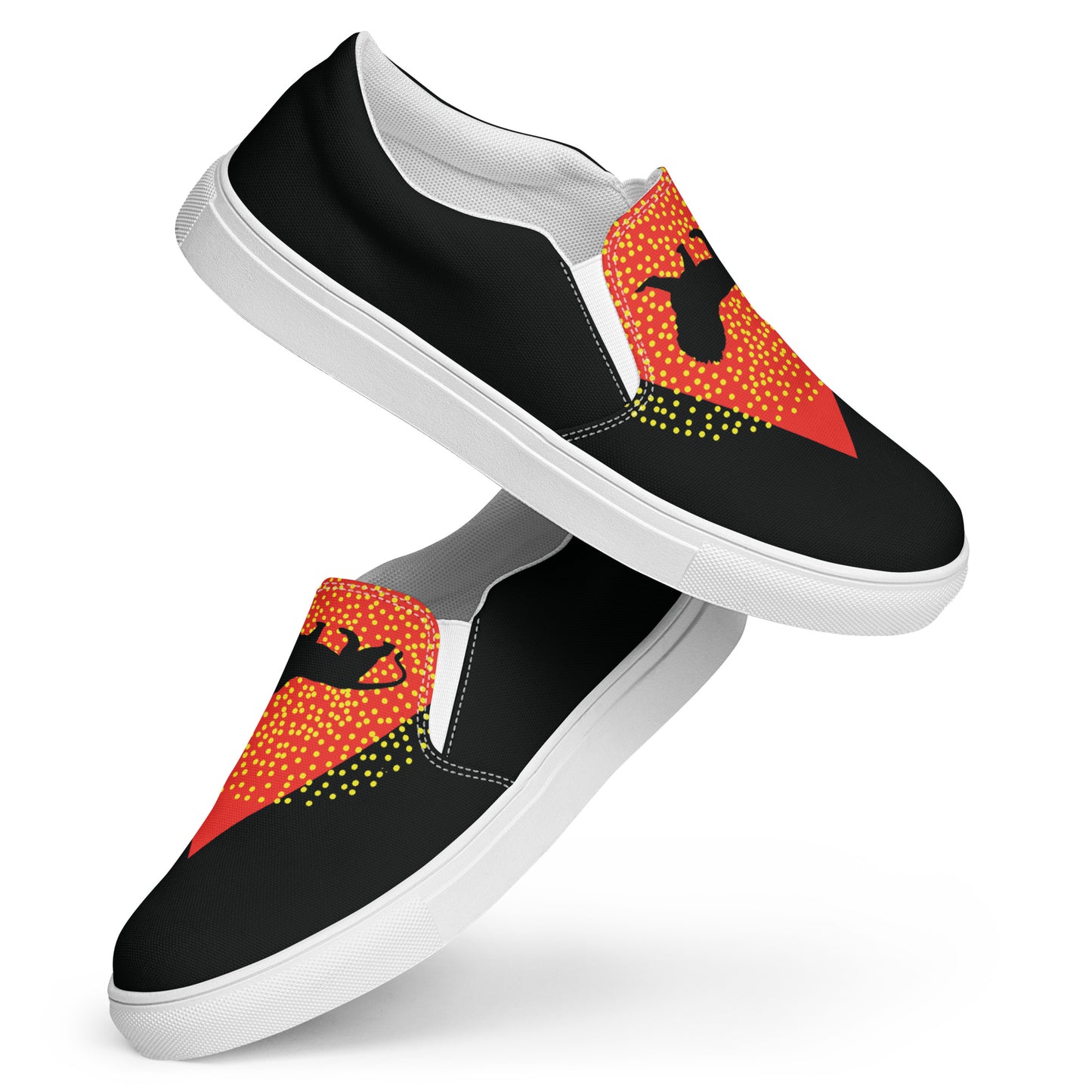 CENTER YOURSELF Men’s Slip-On Canvas Shoes