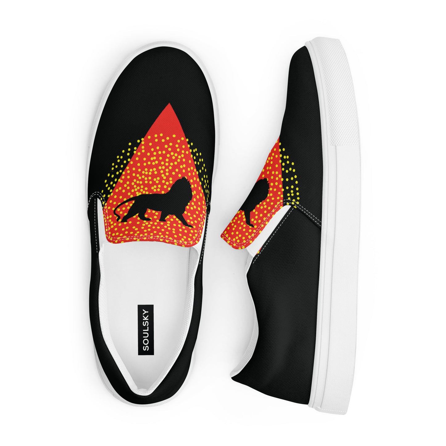 CENTER YOURSELF Men’s Slip-On Canvas Shoes