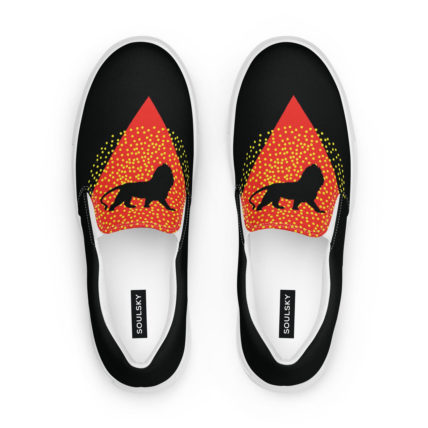 CENTER YOURSELF Men’s Slip-On Canvas Shoes