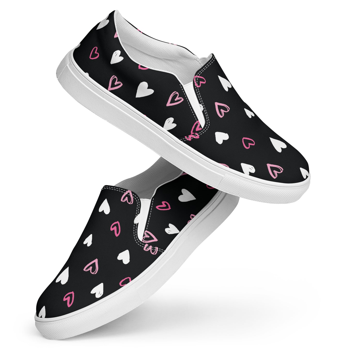 BE MY VALENTINE Men’s Slip-On Canvas Shoes