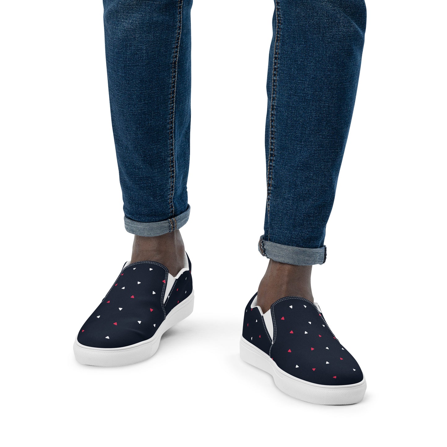 CELEBRATE GOOD TIMES Men’s Slip-On Canvas Shoes