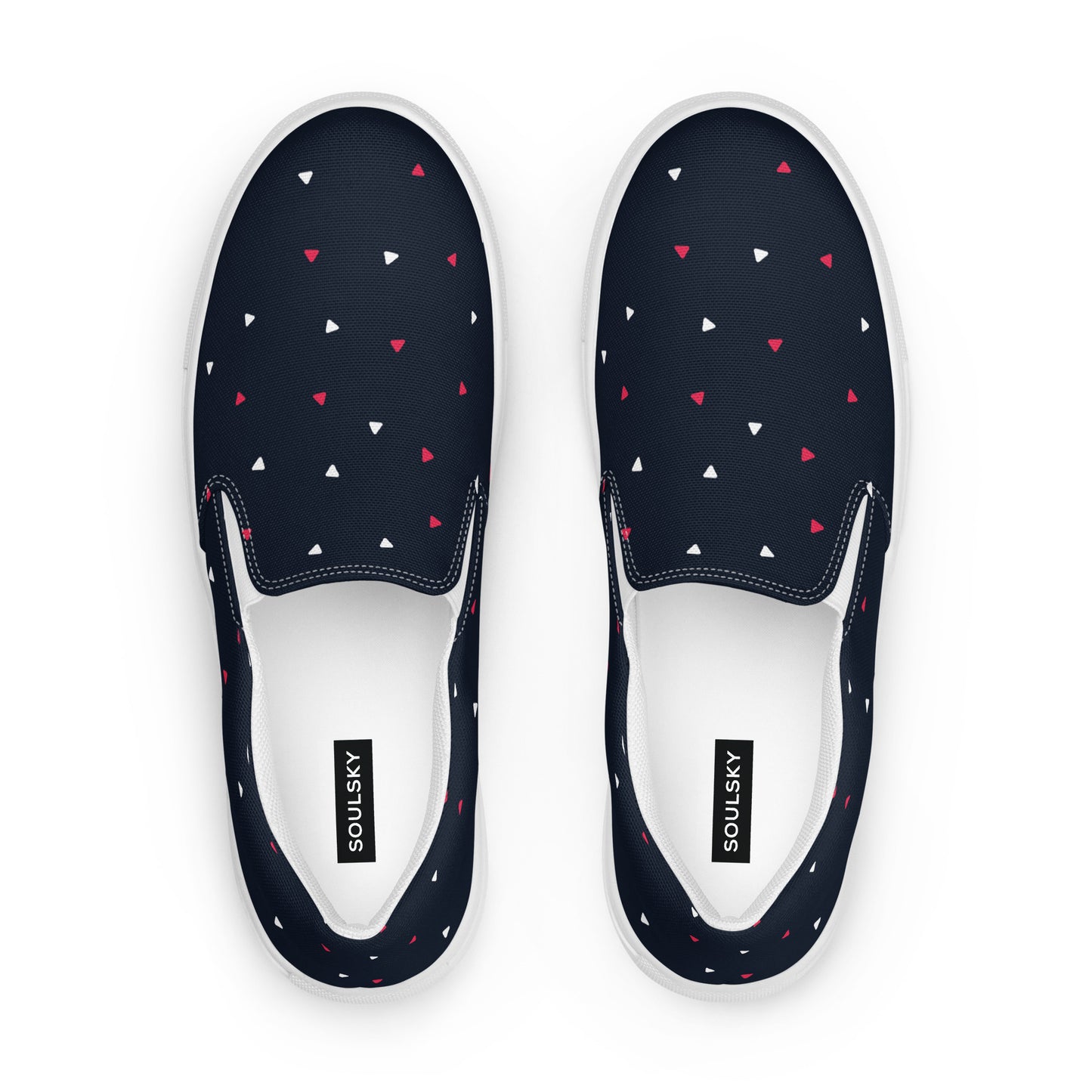 CELEBRATE GOOD TIMES Men’s Slip-On Canvas Shoes