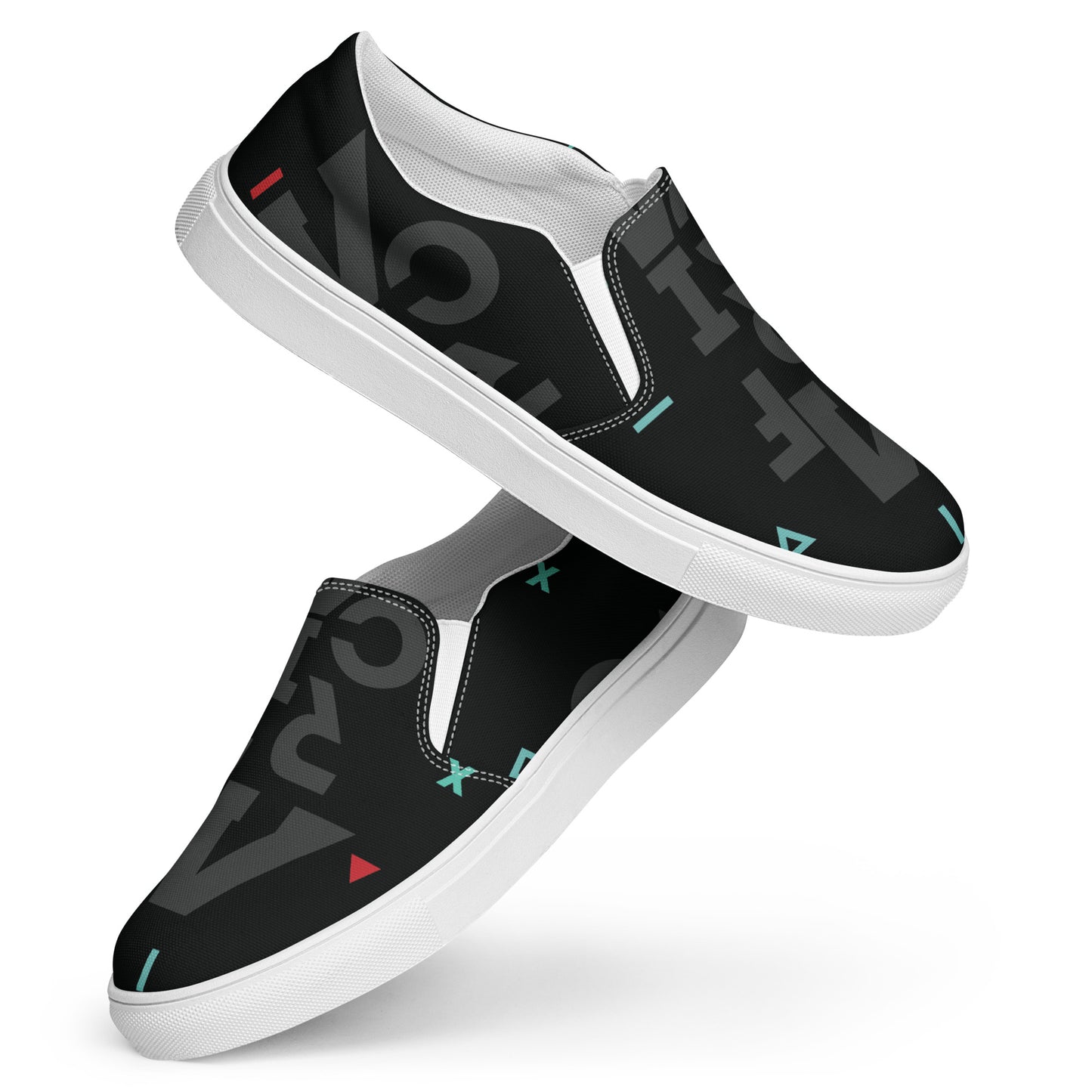 AFRICA IS THE FUTURE Men’s Slip-On Canvas Shoes