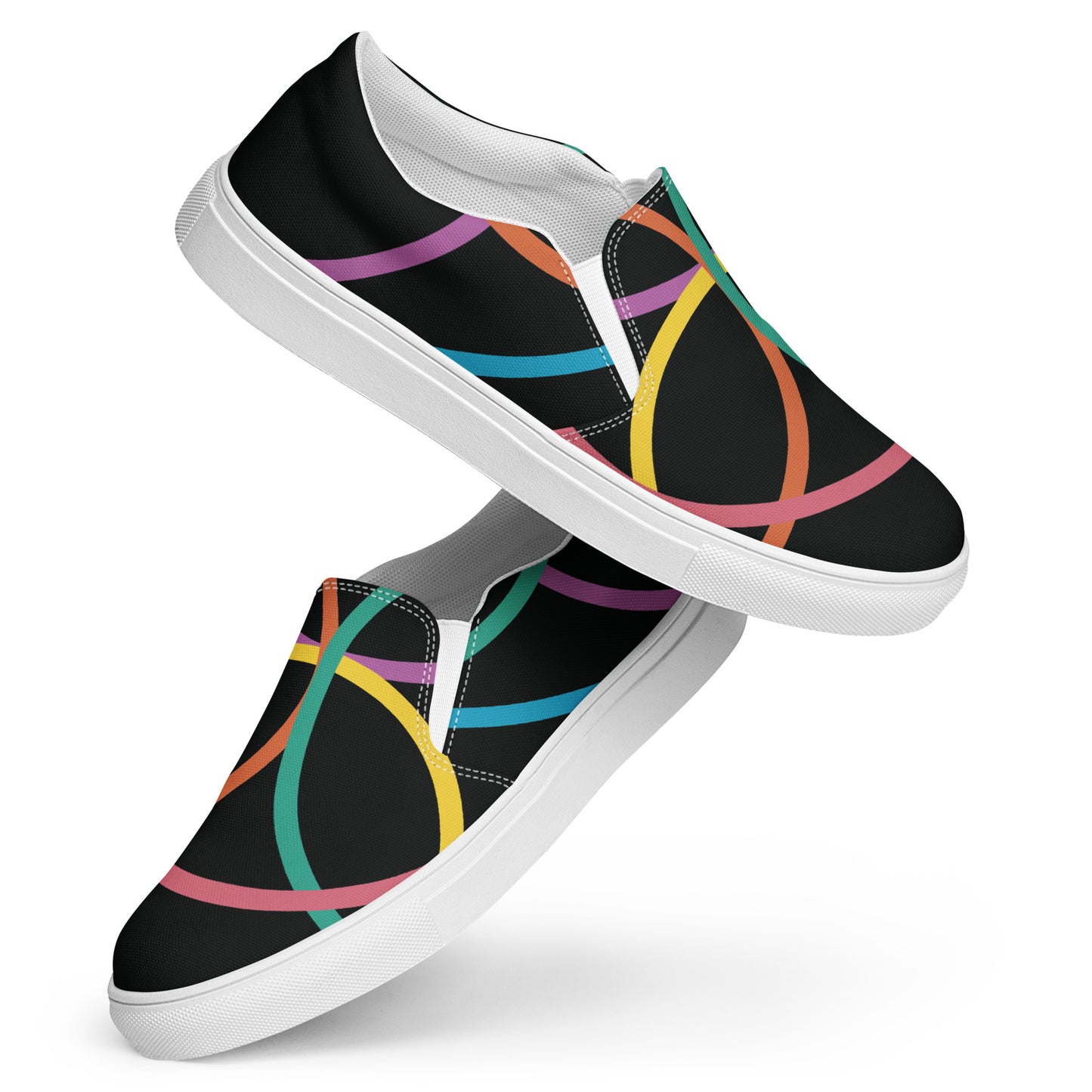 CONNECTED Men’s Slip-On Canvas Shoes