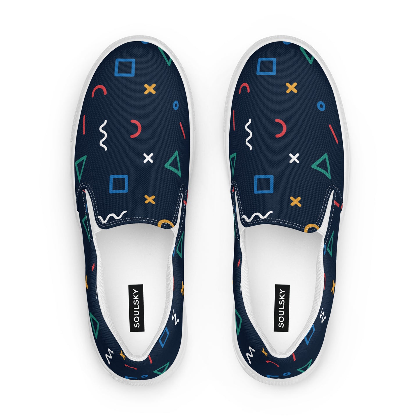 COSMIC Men’s Slip-On Canvas Shoes