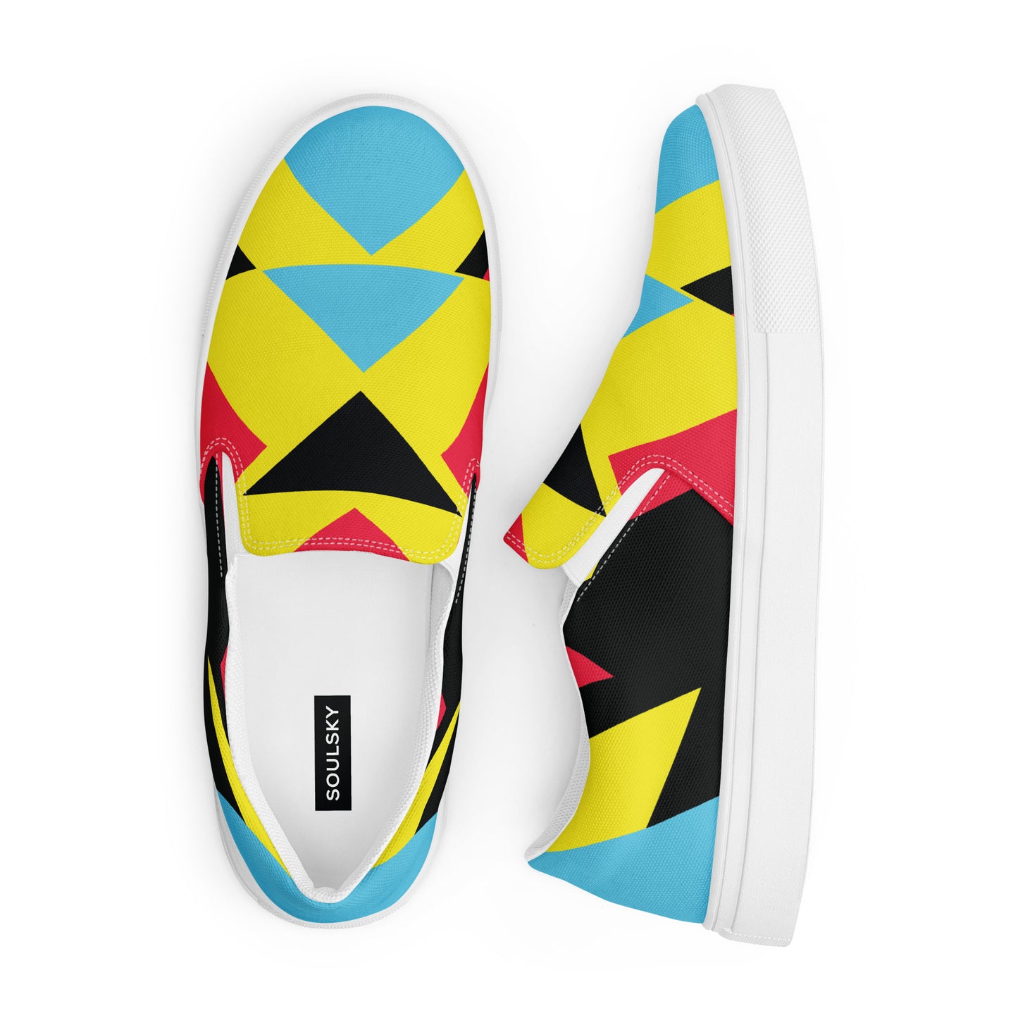 BE BRAVE Men’s Slip-On Canvas Shoes