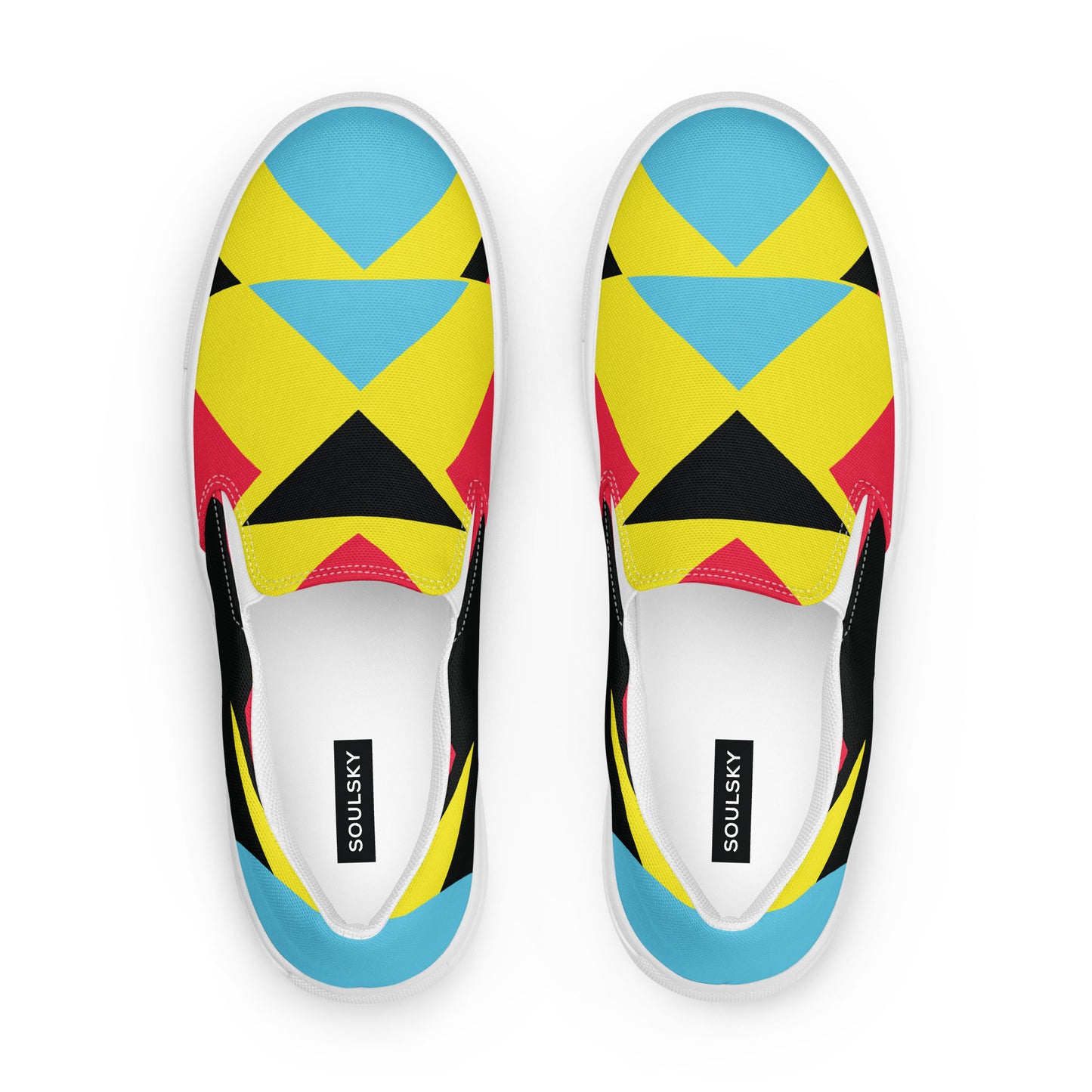 BE BRAVE Men’s Slip-On Canvas Shoes