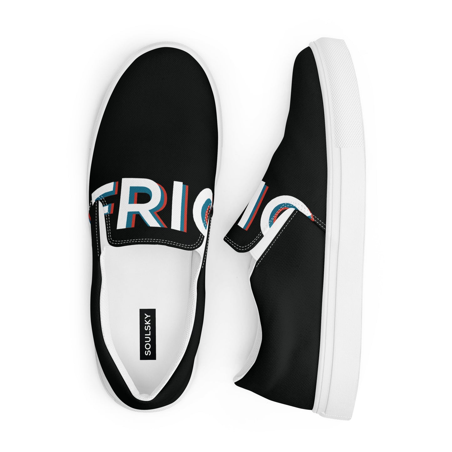 AFRICA GLOWS Men’s Slip-On Canvas Shoes