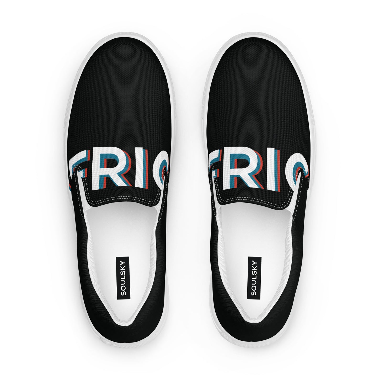 AFRICA GLOWS Men’s Slip-On Canvas Shoes