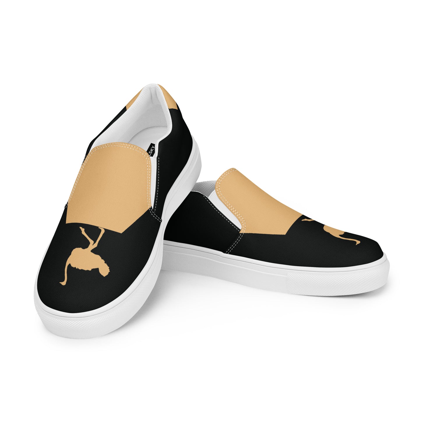 BE YOURSELF Men’s Slip-On Canvas Shoes