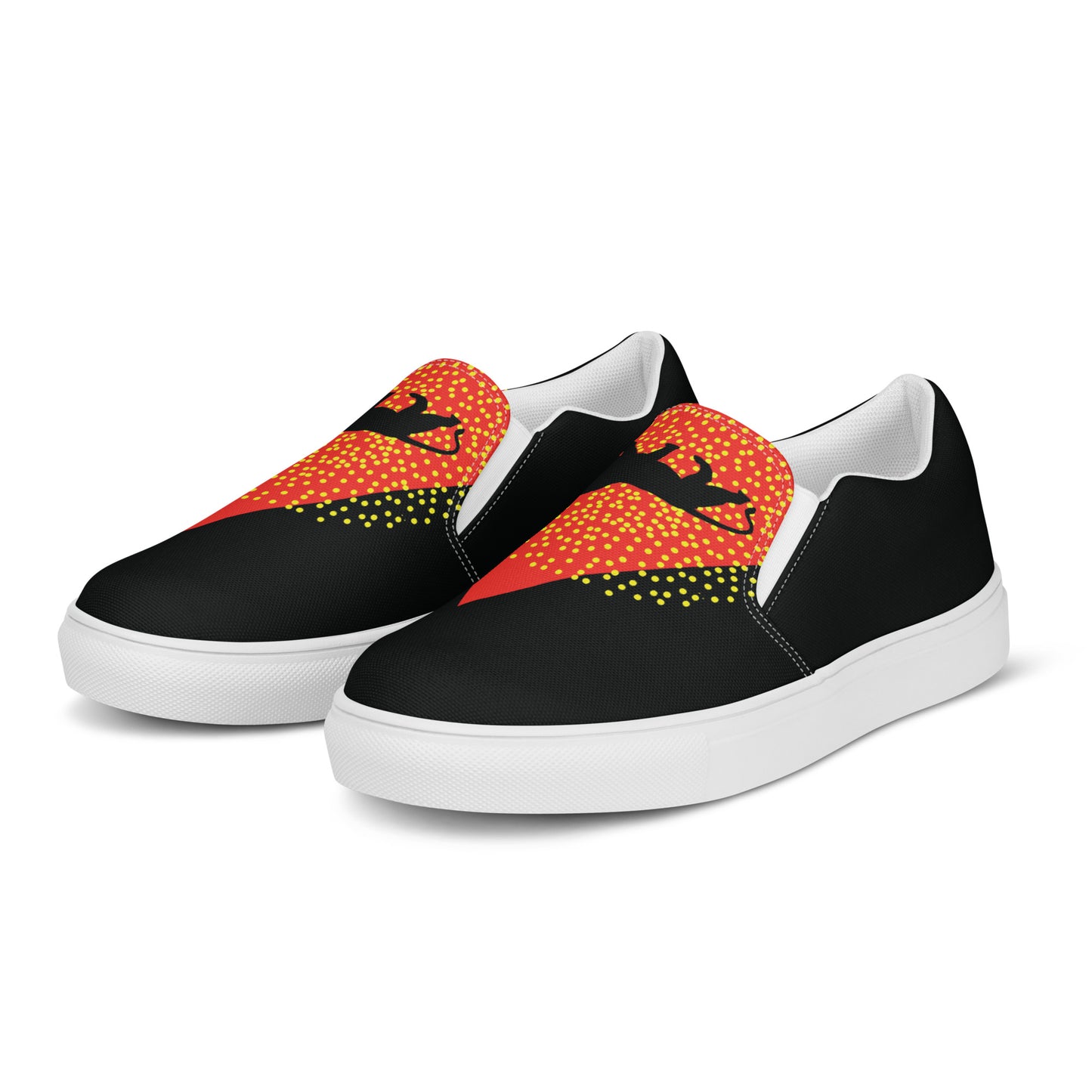 CENTER YOURSELF Men’s Slip-On Canvas Shoes