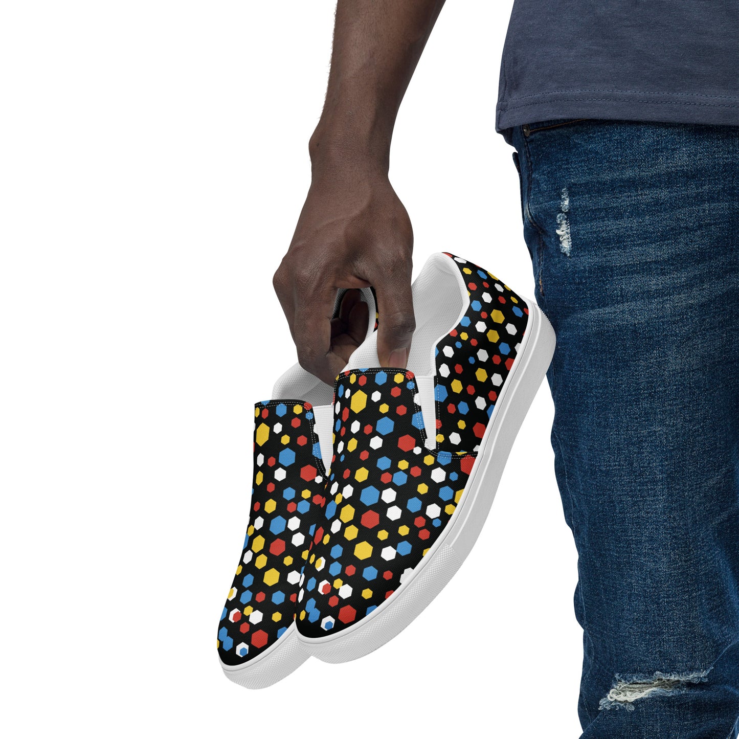BLOOM Men’s Slip-On Canvas Shoes