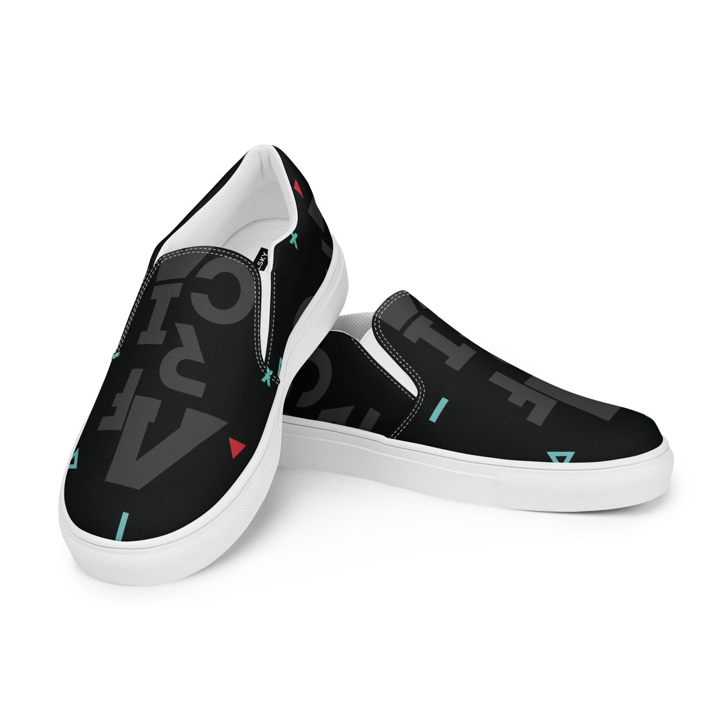 AFRICA IS THE FUTURE Men’s Slip-On Canvas Shoes