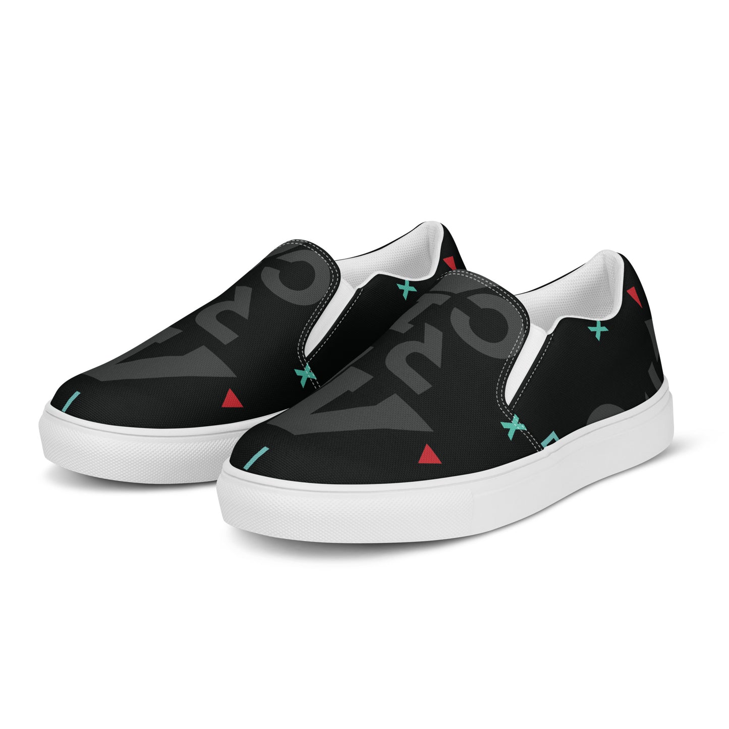 AFRICA IS THE FUTURE Men’s Slip-On Canvas Shoes