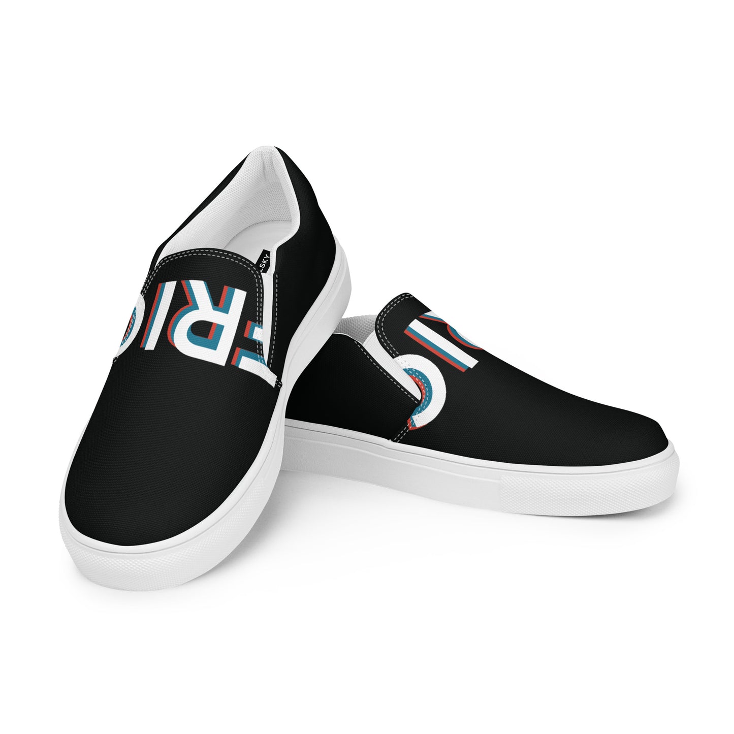 AFRICA GLOWS Men’s Slip-On Canvas Shoes