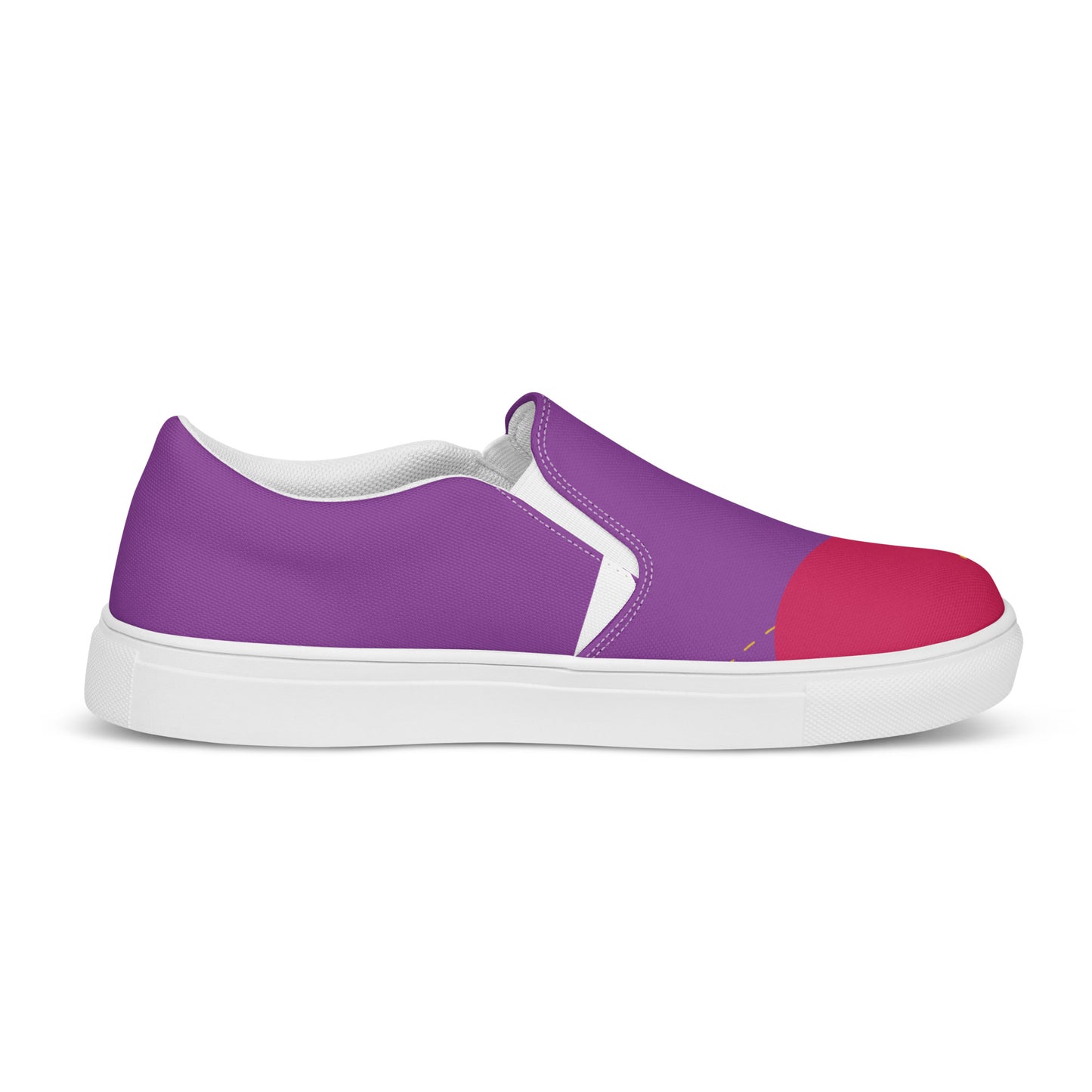 FOLLOW YOUR HEART Men’s Slip-On Canvas Shoes