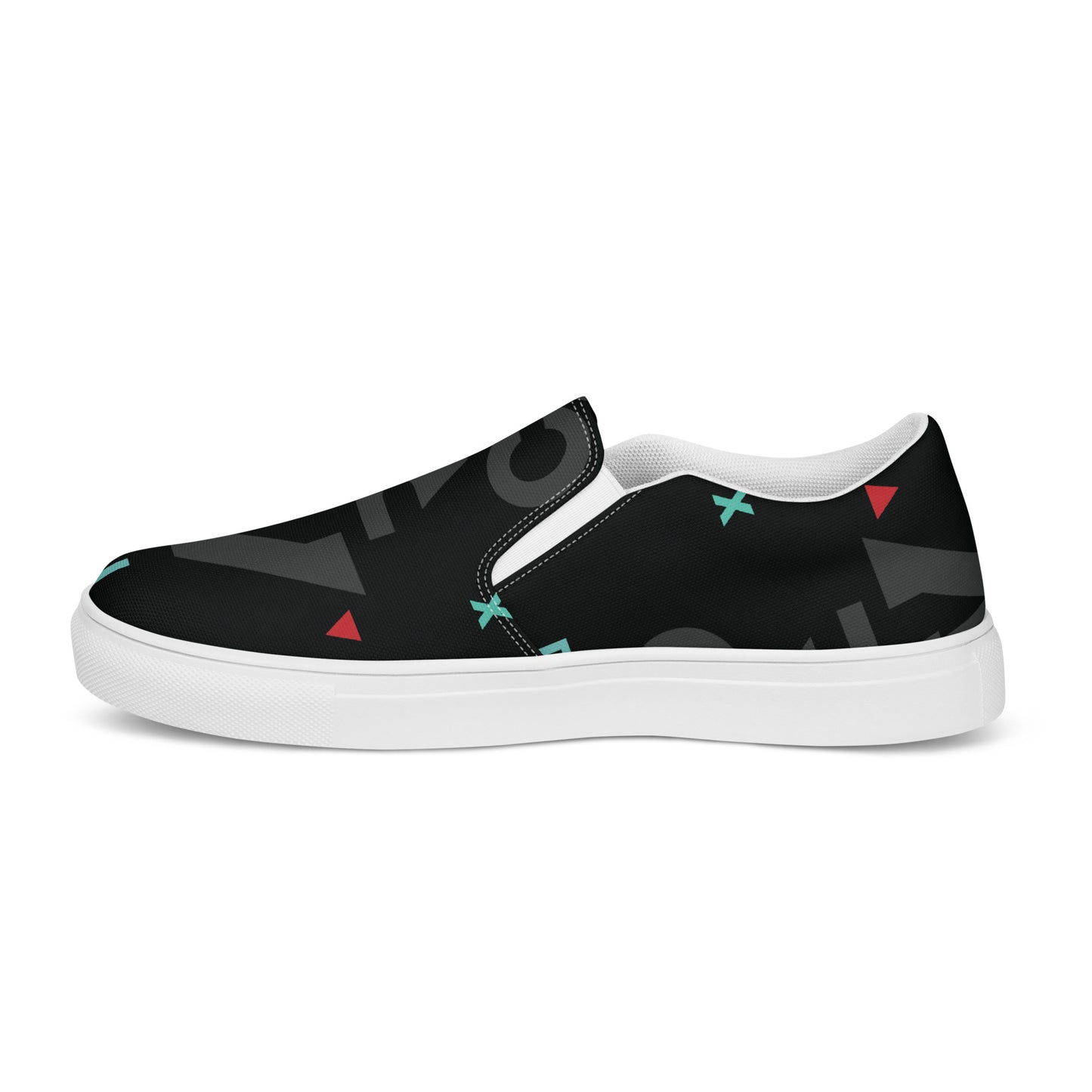 AFRICA IS THE FUTURE Men’s Slip-On Canvas Shoes
