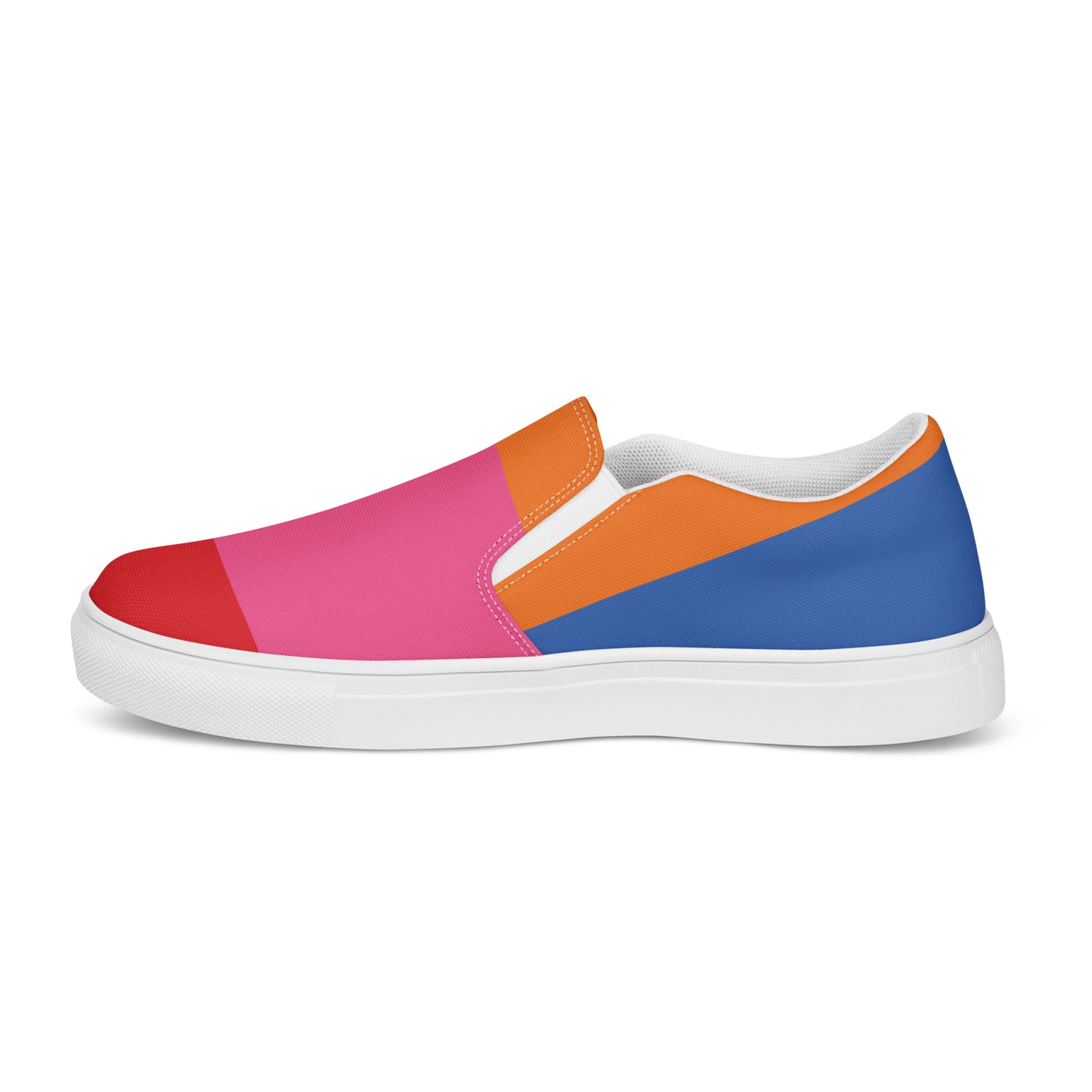 COLORFUL Men’s Slip-On Canvas Shoes (80's VIbe)
