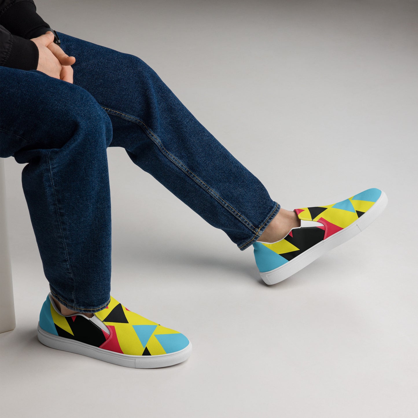BE BRAVE Men’s Slip-On Canvas Shoes