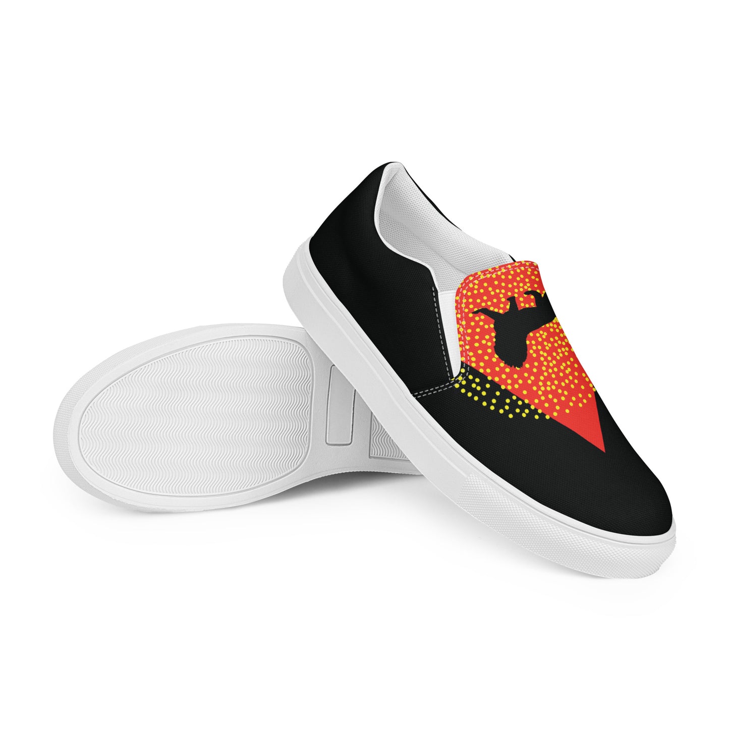 CENTER YOURSELF Men’s Slip-On Canvas Shoes