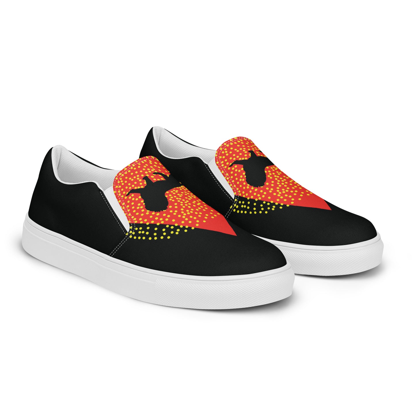 CENTER YOURSELF Men’s Slip-On Canvas Shoes