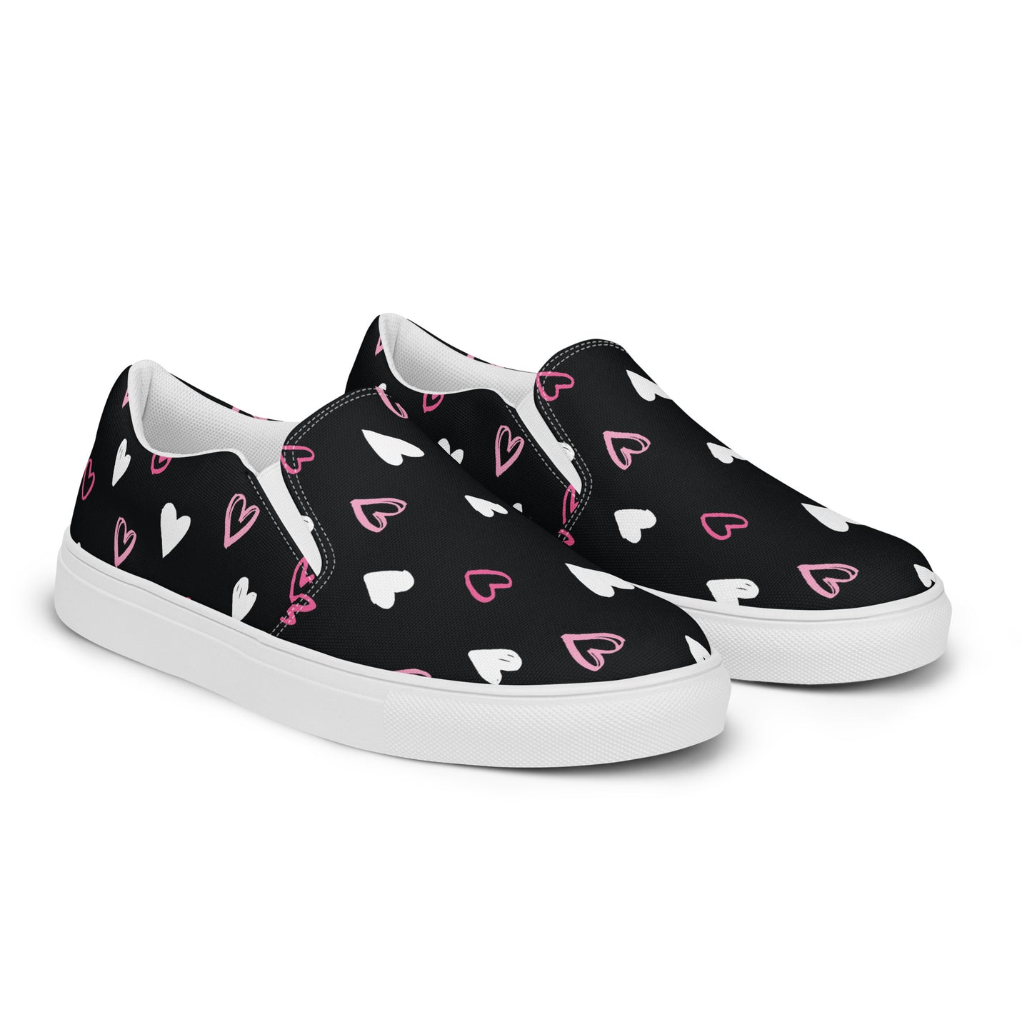 BE MY VALENTINE Men’s Slip-On Canvas Shoes