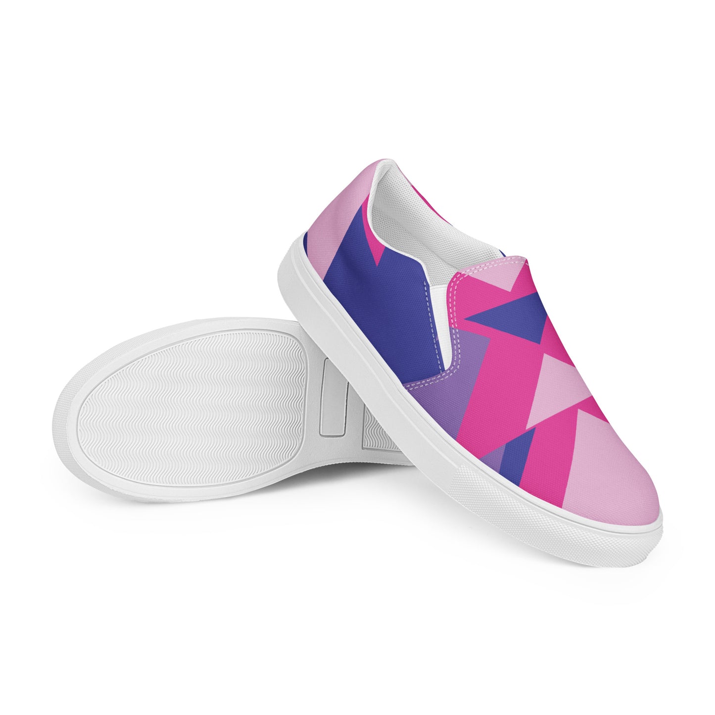 BE BRAVE Men’s Slip-On Canvas Shoes (Bubble Gum)
