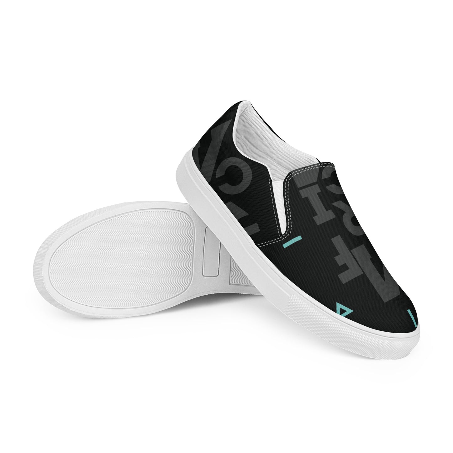 AFRICA IS THE FUTURE Men’s Slip-On Canvas Shoes