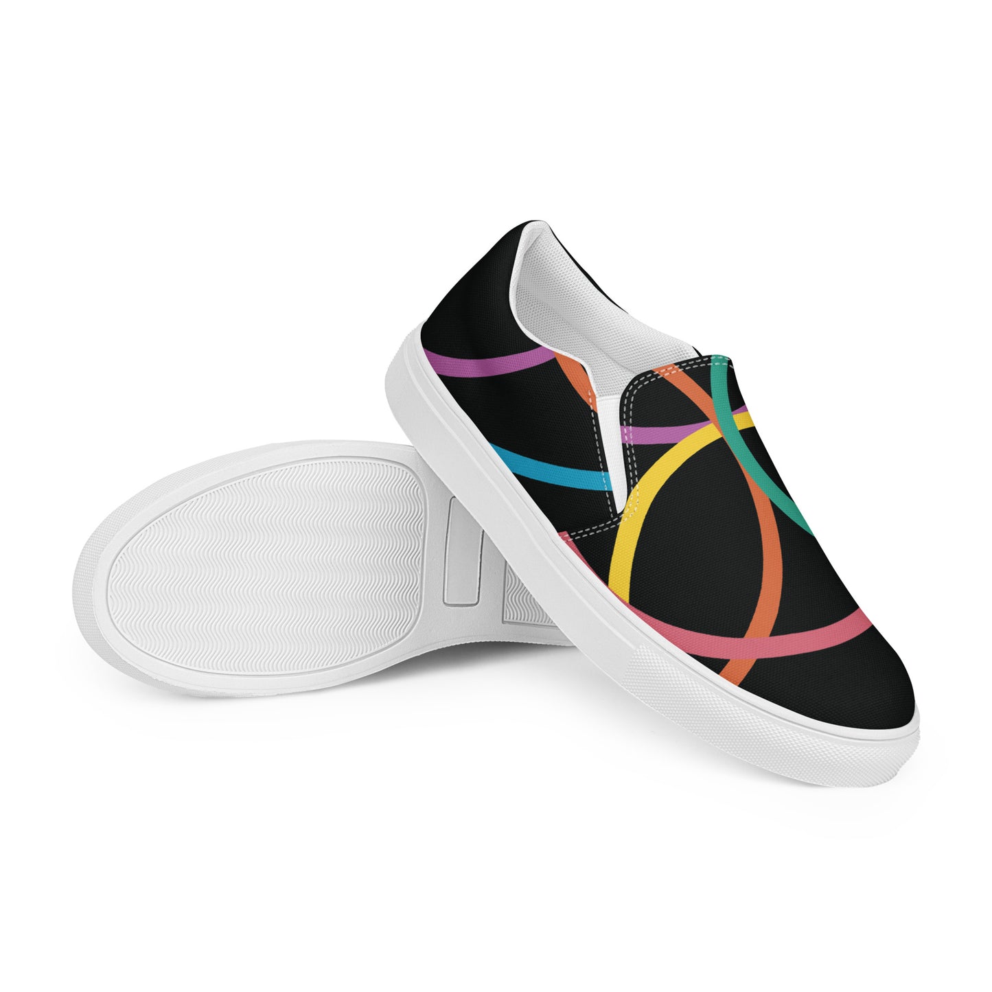 CONNECTED Men’s Slip-On Canvas Shoes