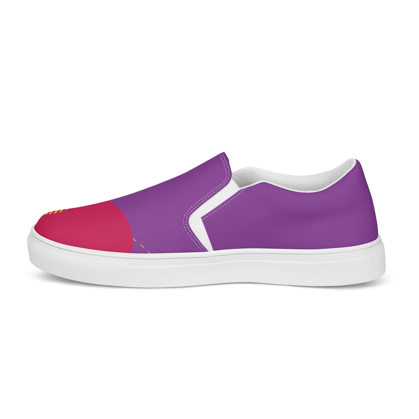 FOLLOW YOUR HEART Men’s Slip-On Canvas Shoes