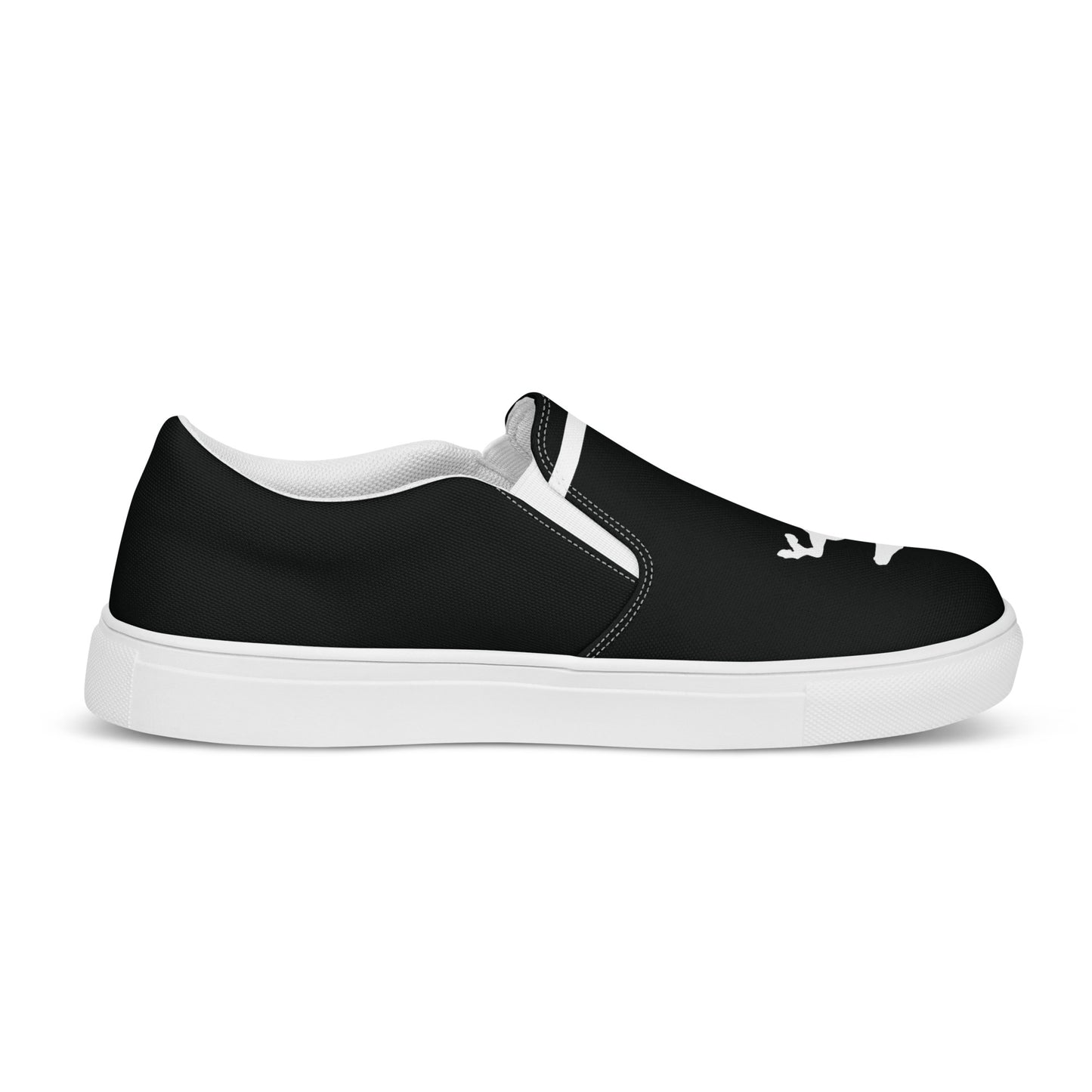 ELEVATE Men’s Slip-On Canvas Shoes (Black)