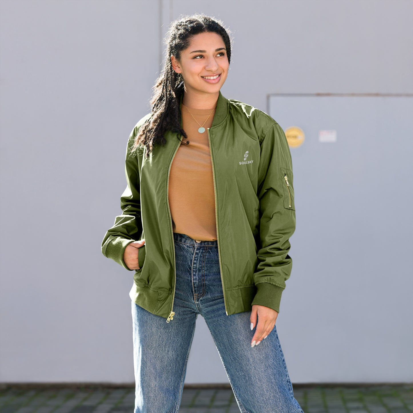 HARMONIZE Premium Bomber Jacket