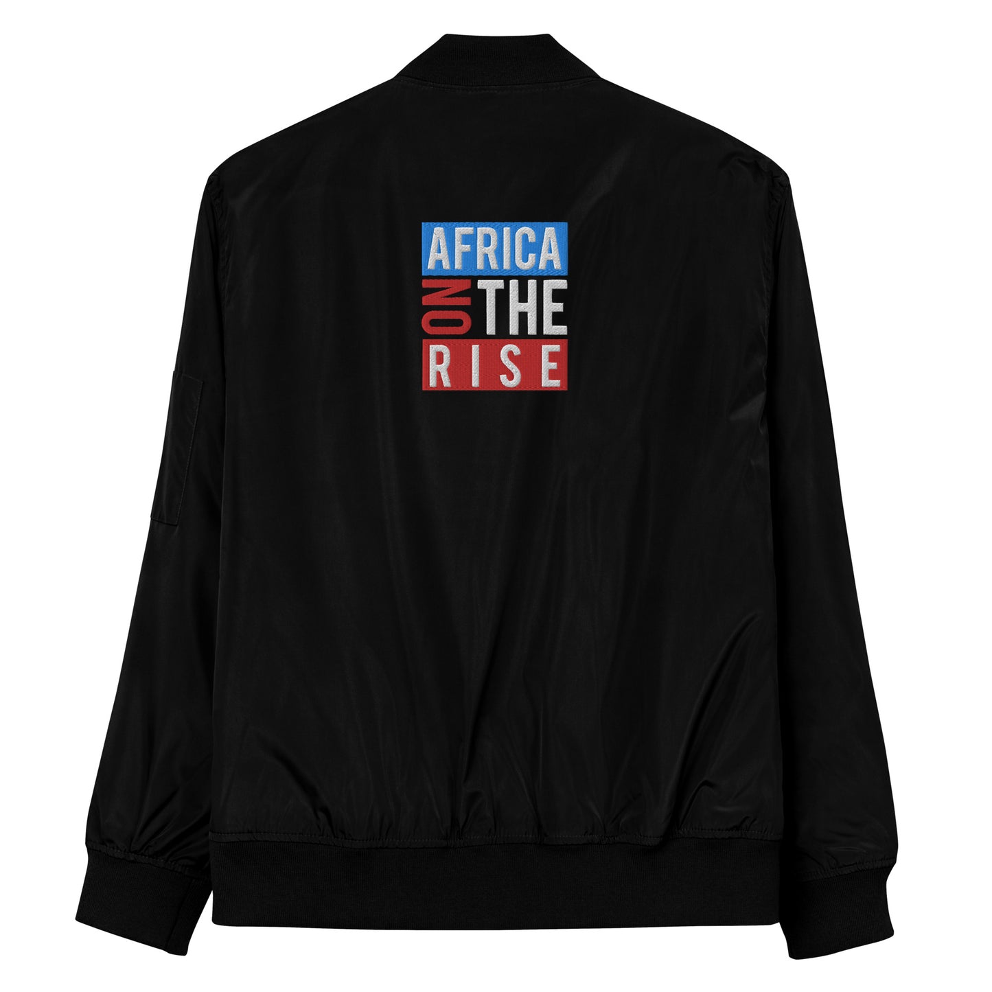 AFRICA ON THE RISE Premium Bomber Jacket